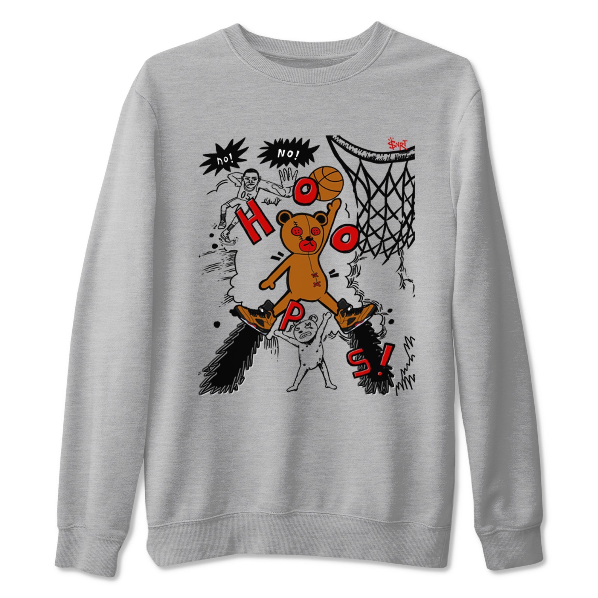 Stop The Bear snkmatch Tees - Air Jordan 5 Archaeo Brown