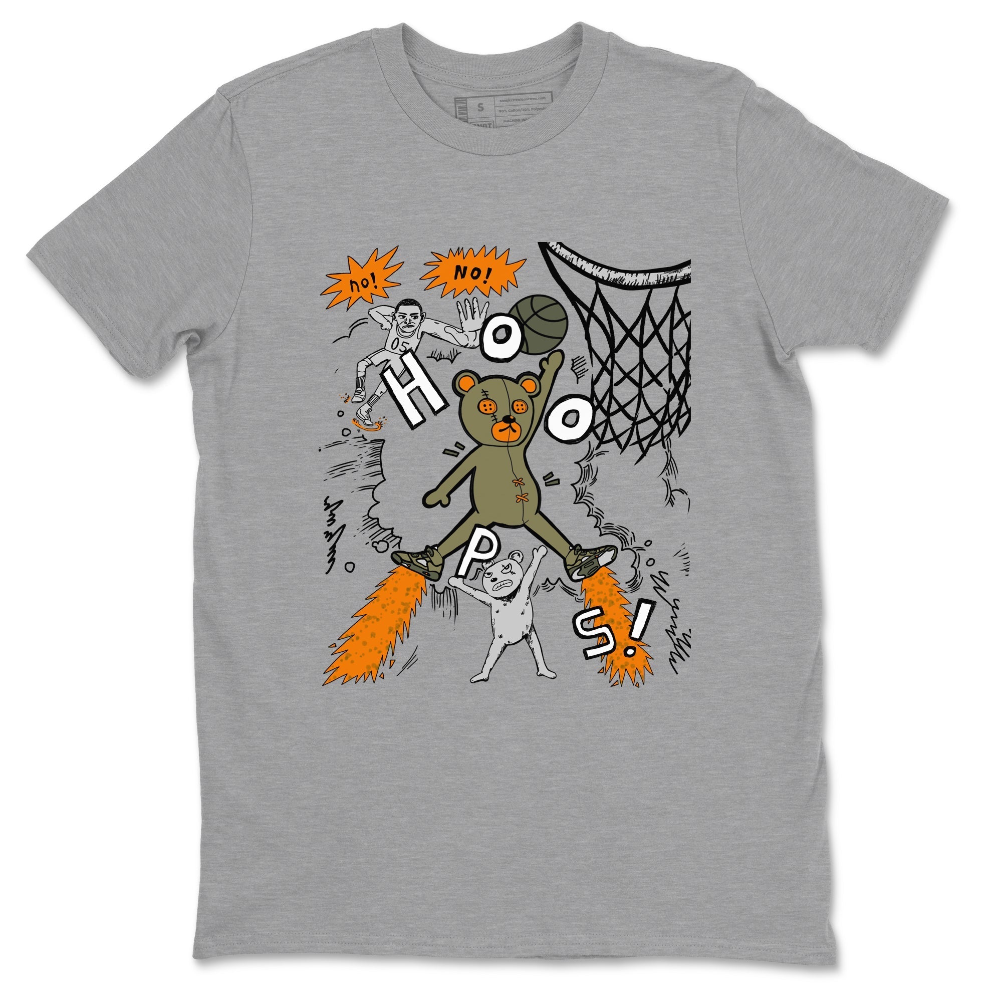 Stop The Bear snkmatch Tees - Air Jordan 5 Olive