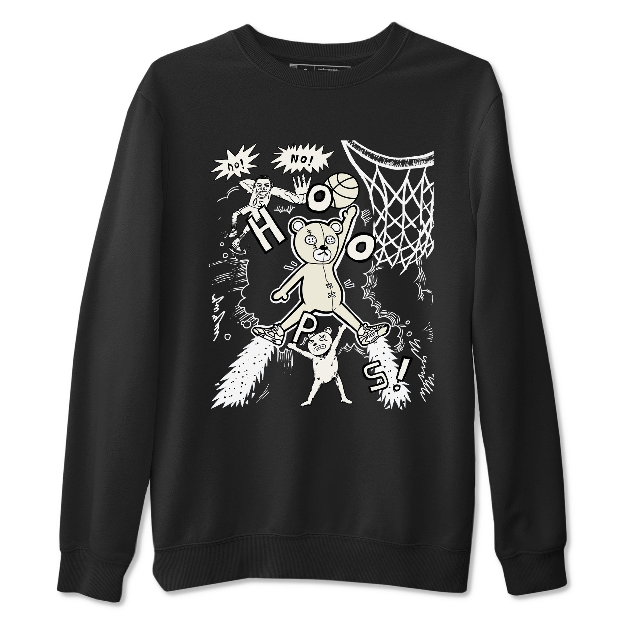 Stop The Bear snkmatch Tees - Air Jordan 5 Sail