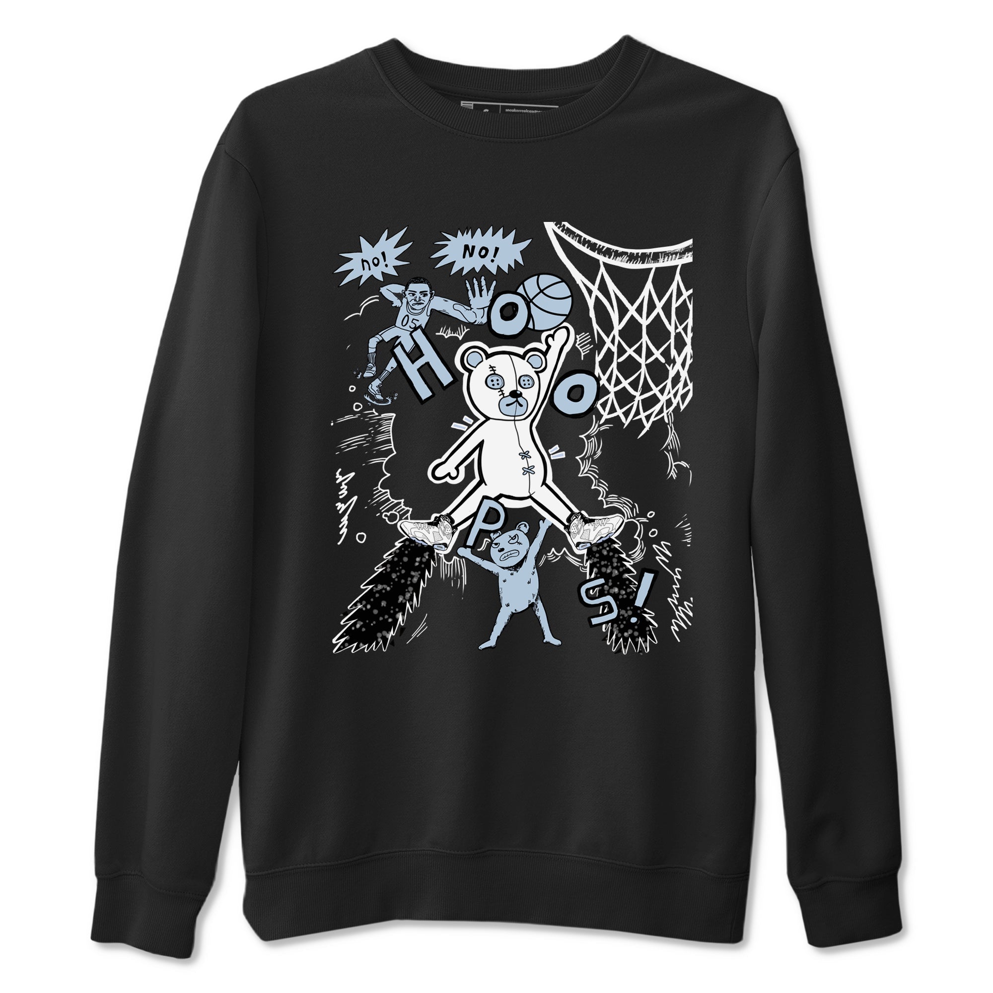Stop The Bear snkmatch Tees - Air Jordan 6 White Black