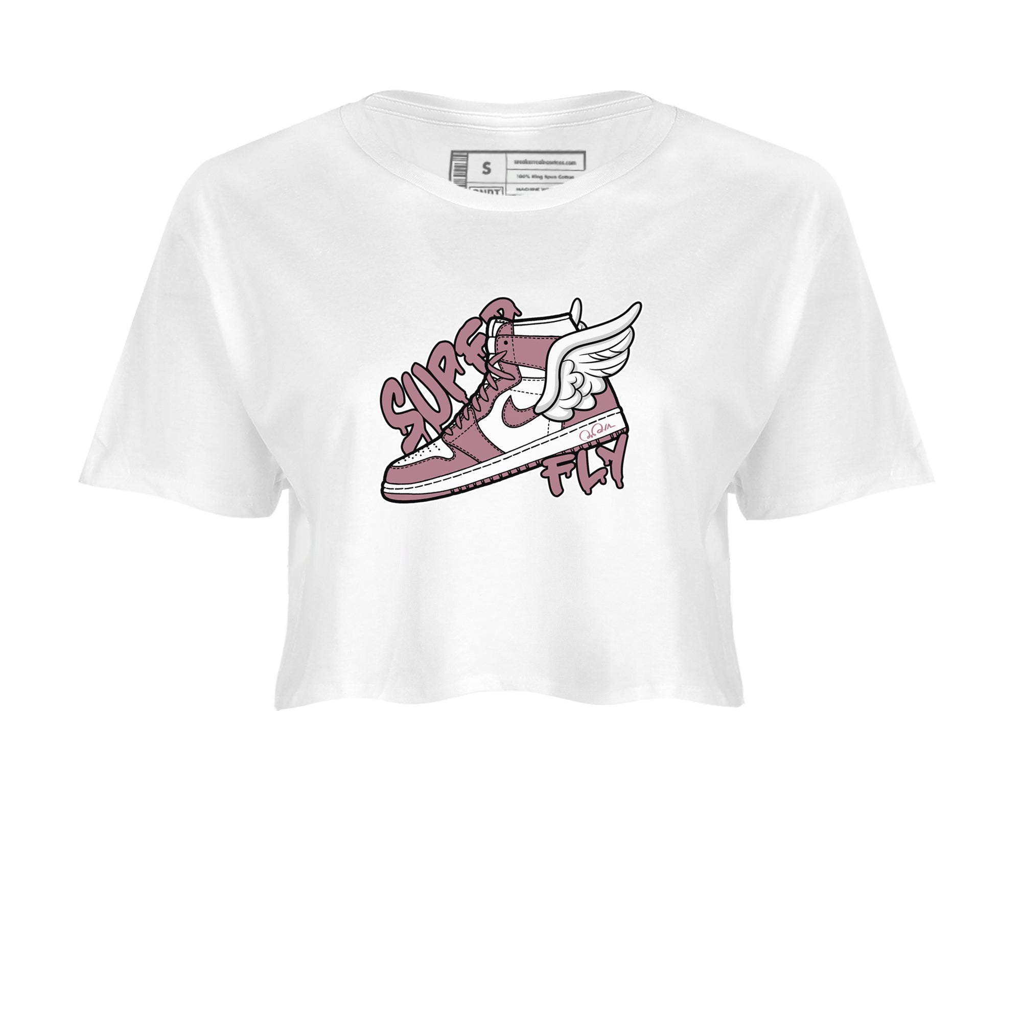 Super Fly snkmatch Women's Top - Air Jordan 1 Mauve