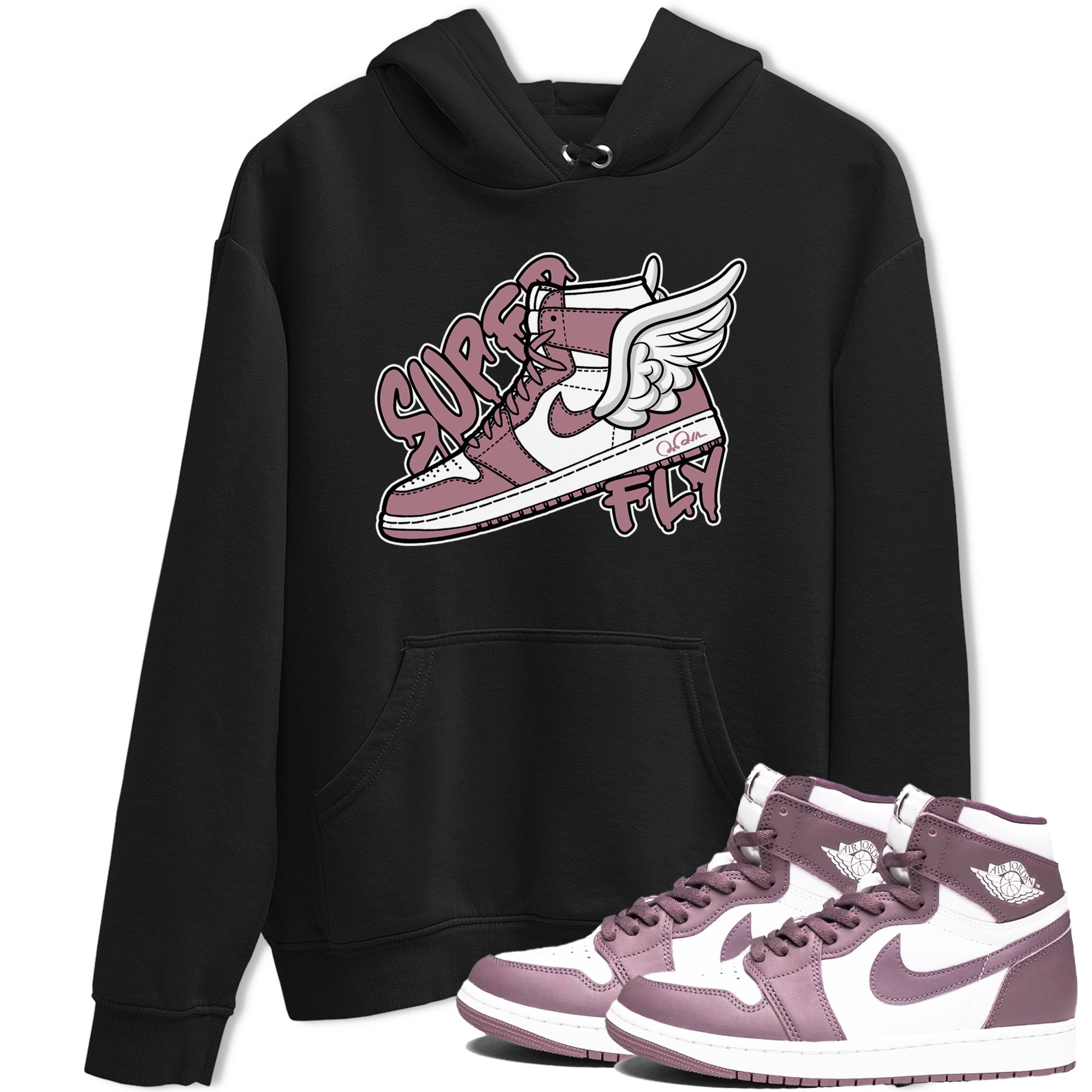 Super Fly snkmatch Tee - Air Jordan 1 Mauve