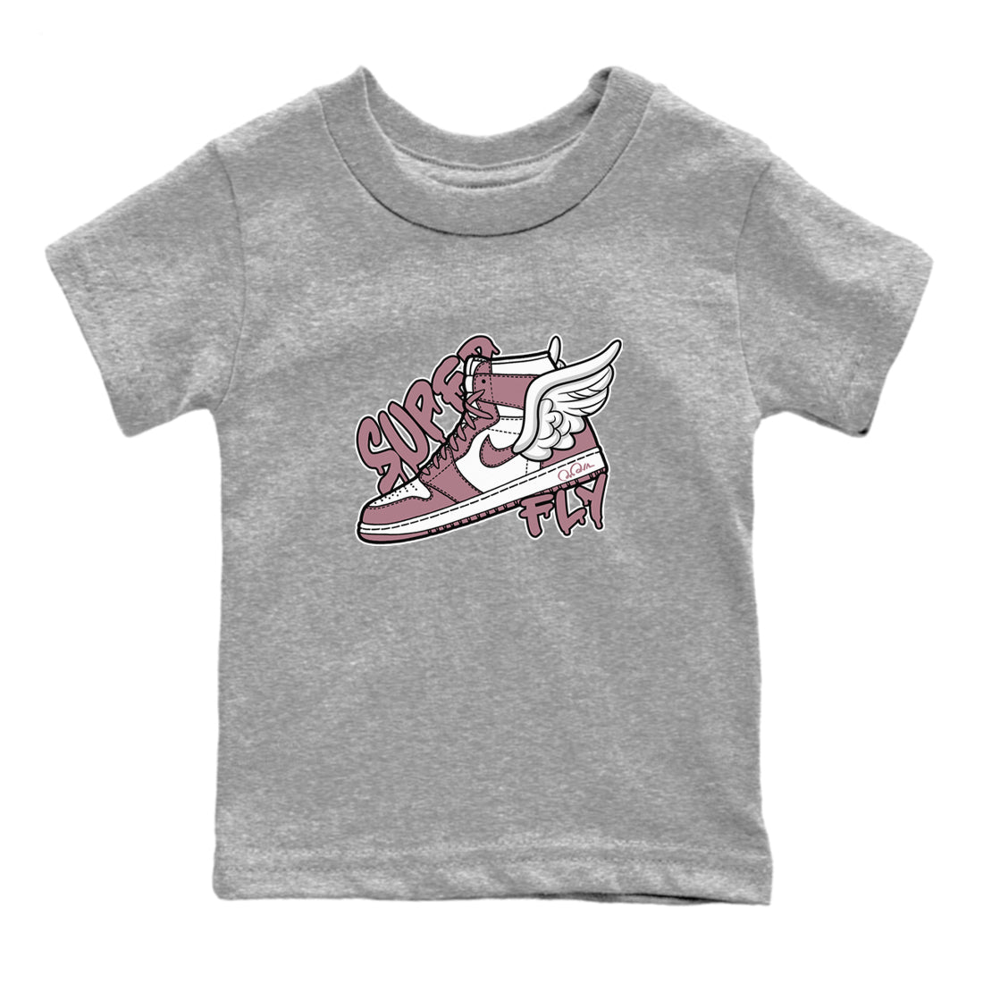 Super Fly snkmatch Tee Kids - Air Jordan 1 Mauve