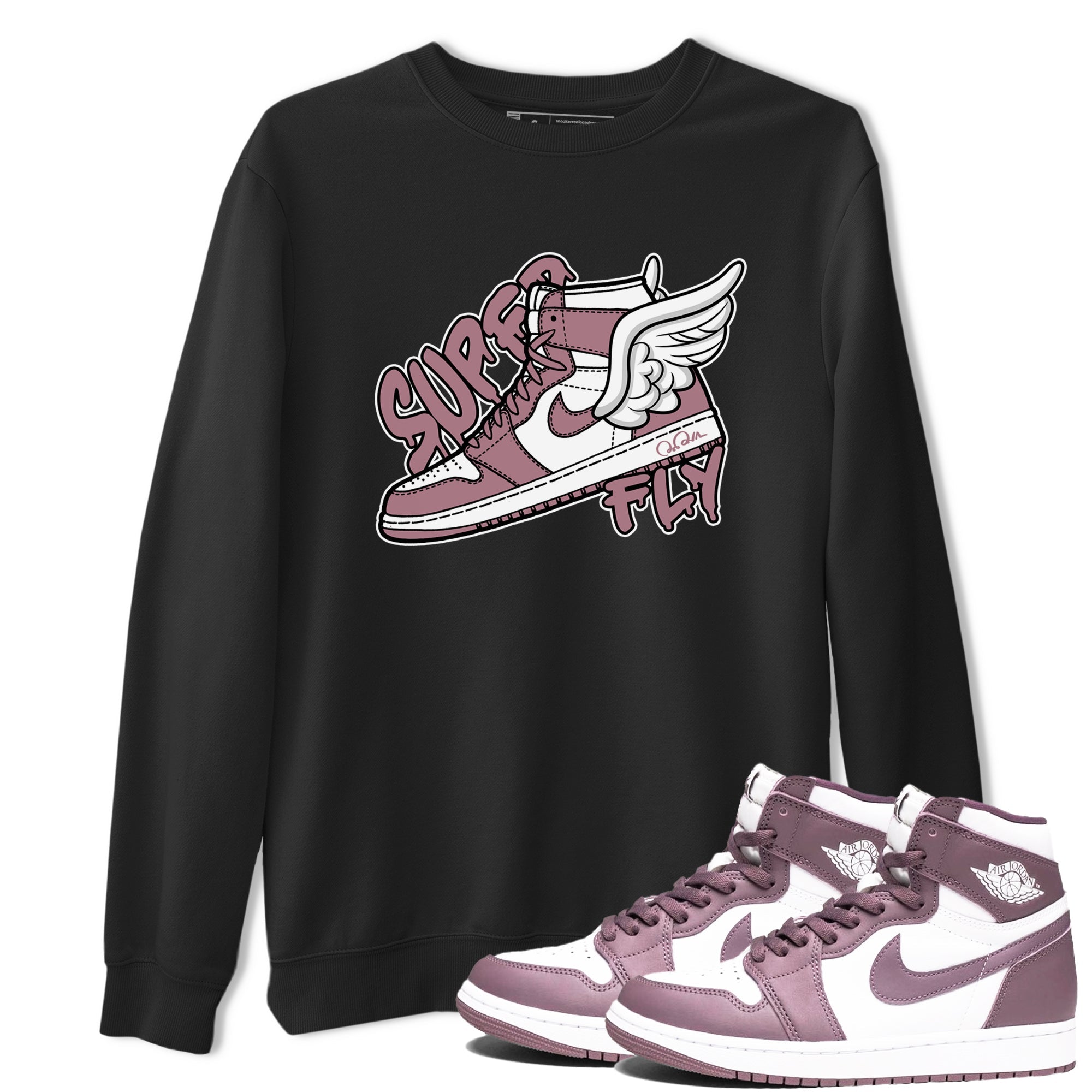 Super Fly snkmatch Tee - Air Jordan 1 Mauve