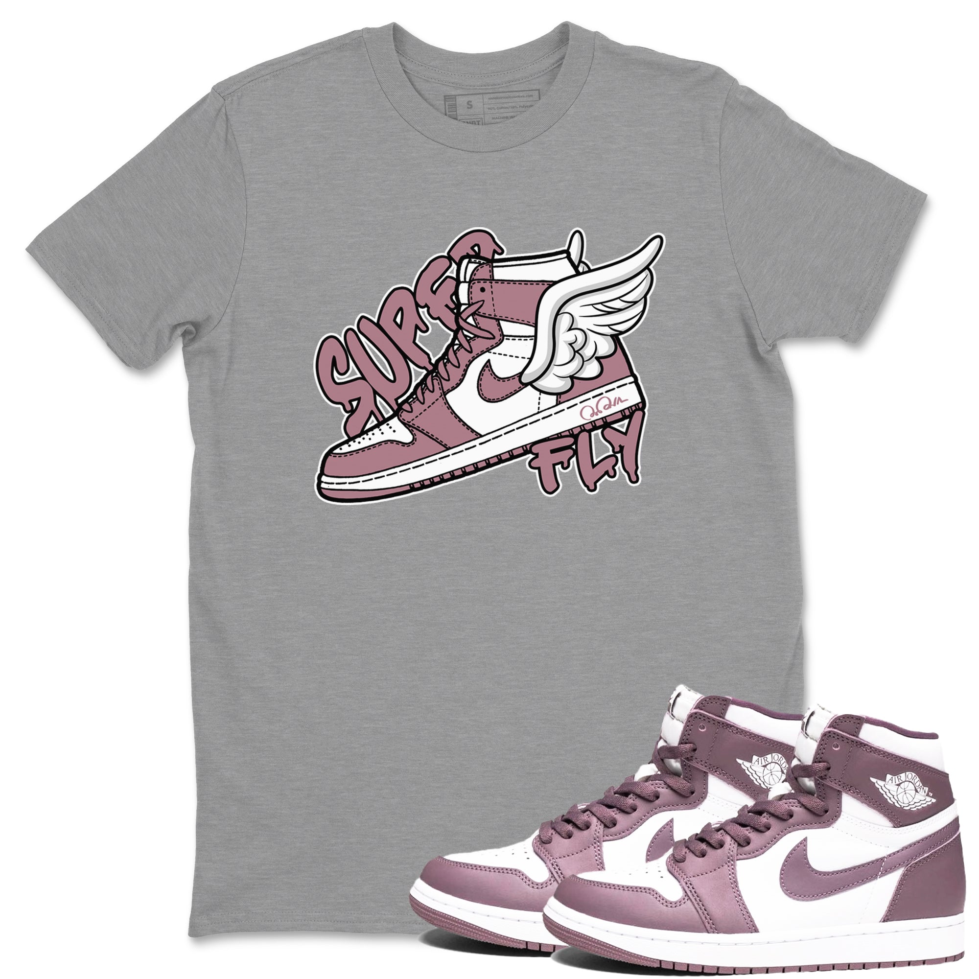 Super Fly snkmatch Tee - Air Jordan 1 Mauve
