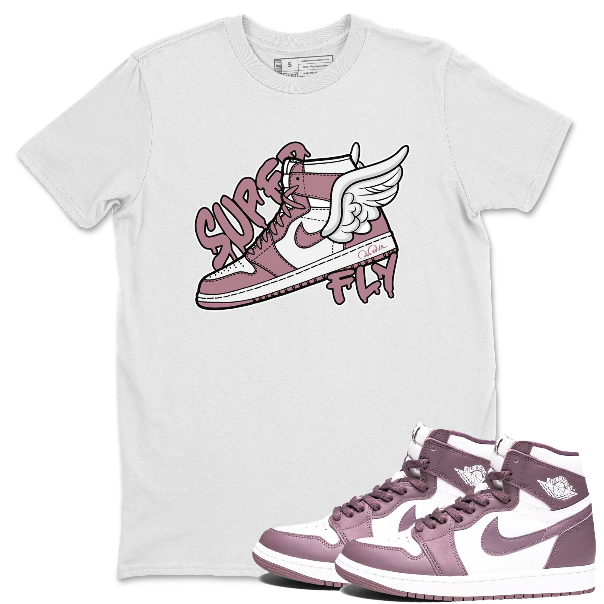 Super Fly snkmatch Tee - Air Jordan 1 Mauve