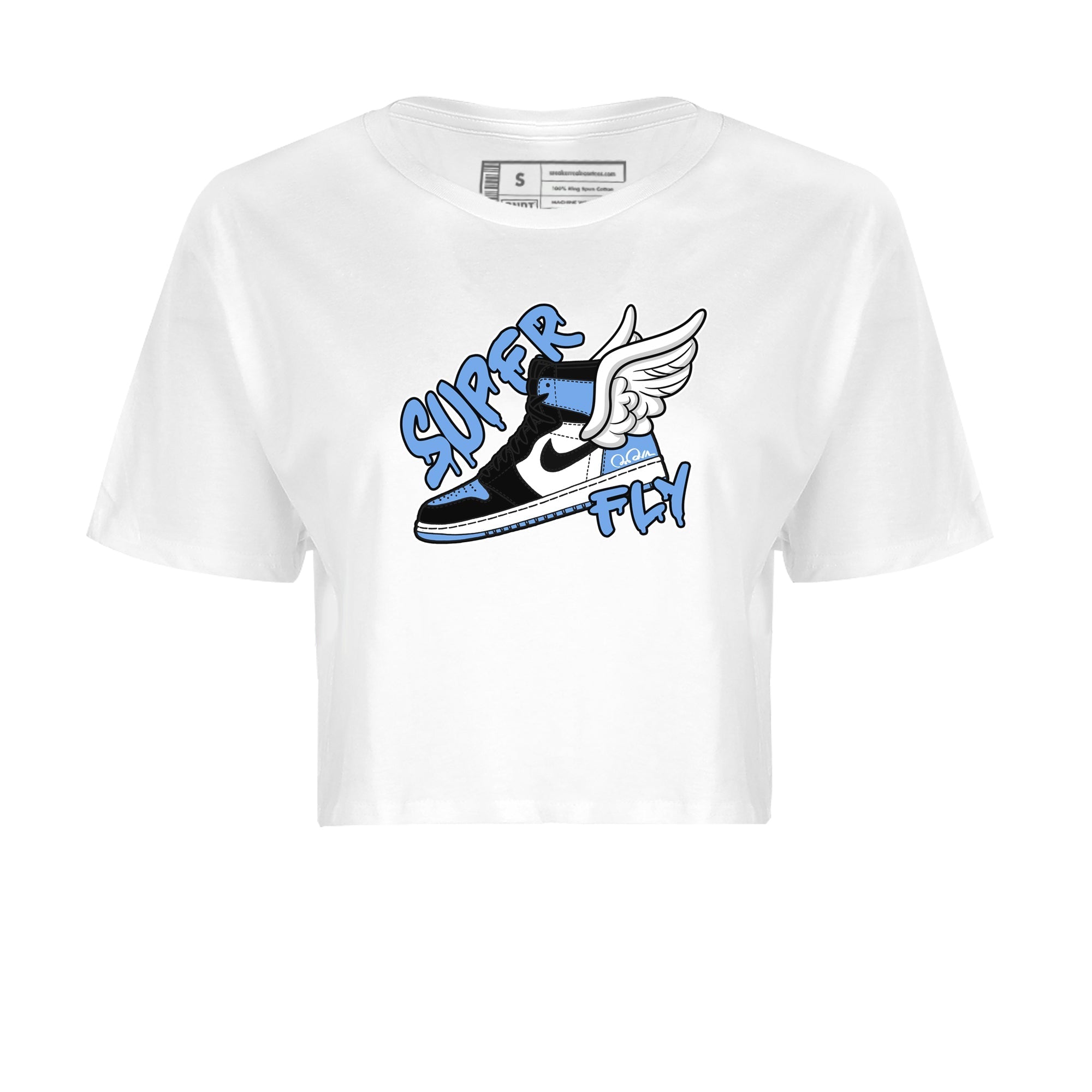 Super Fly Women's Tops - Air Jordan 1 UNC Toe