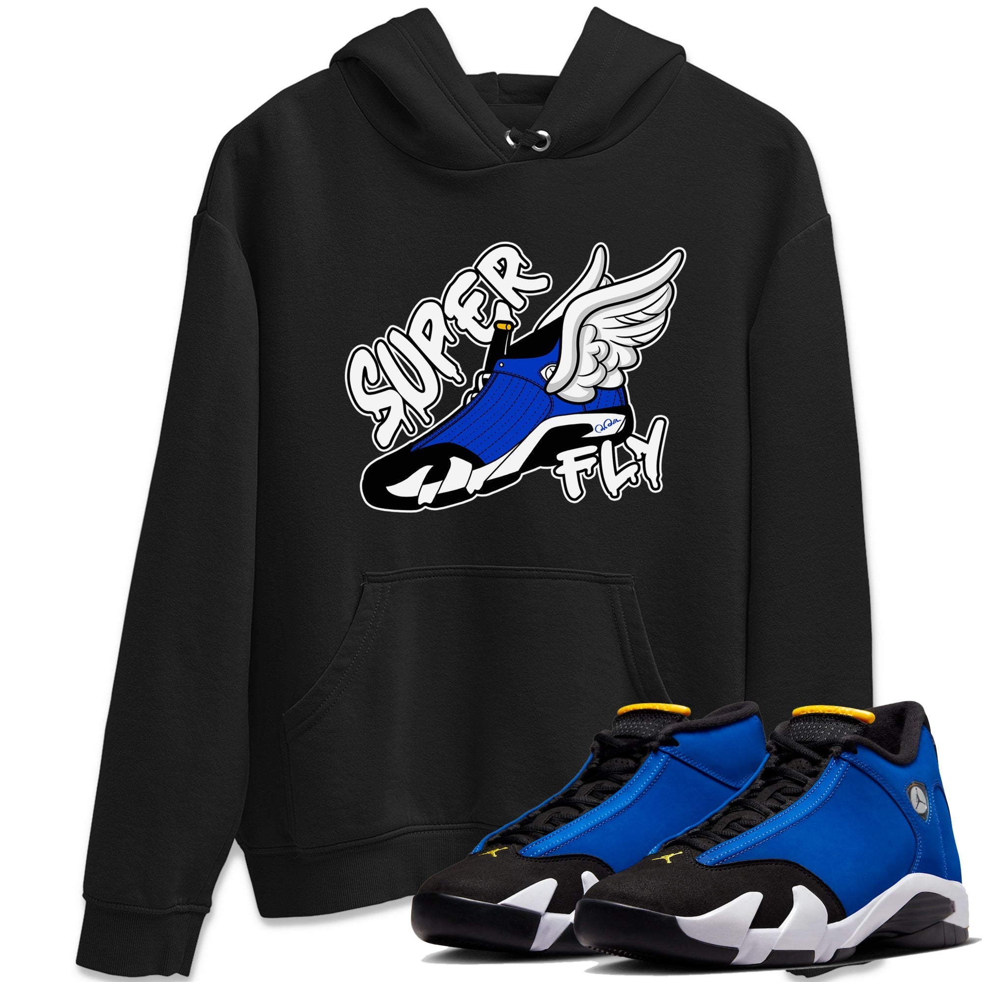Super Fly Unisex Tops - Air Jordan 14 Laney