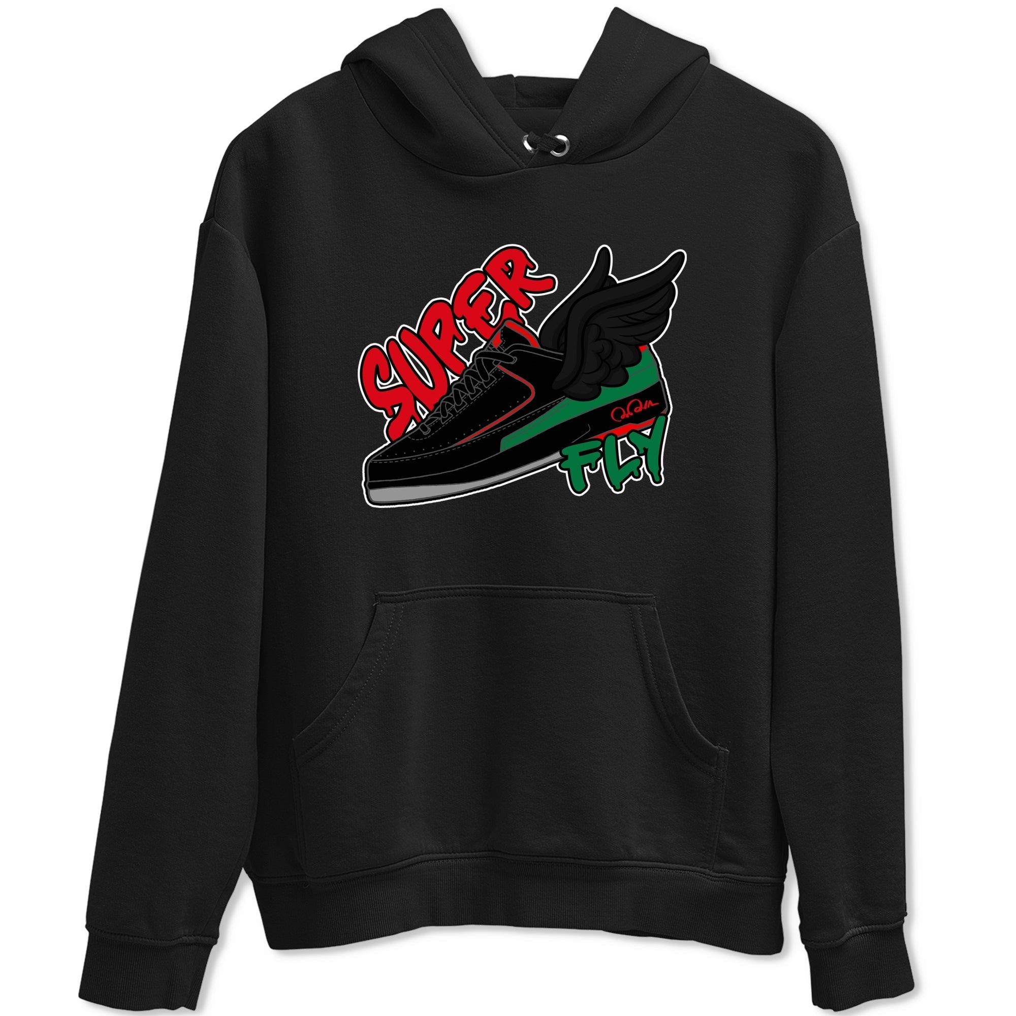 Super Fly snkmatch Tee - Air Jordan 2 Christmas