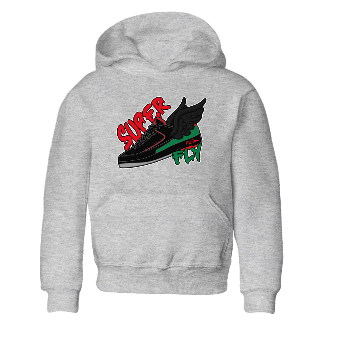 Super Fly snkmatch Tee Kids - Air Jordan 2 Christmas