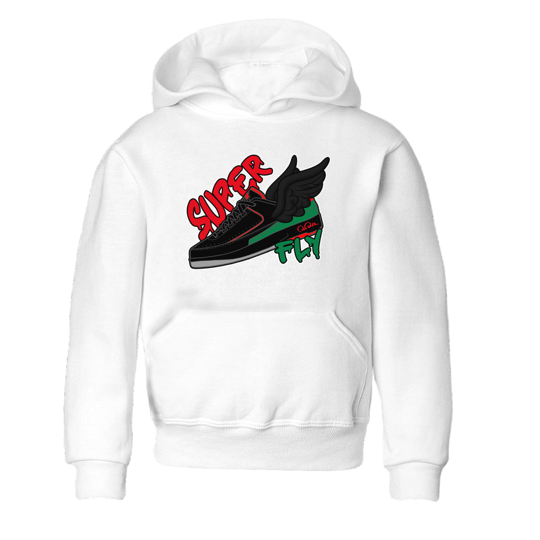 Super Fly snkmatch Tee Kids - Air Jordan 2 Christmas