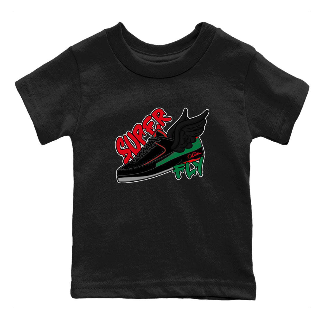 Super Fly snkmatch Tee Kids - Air Jordan 2 Christmas