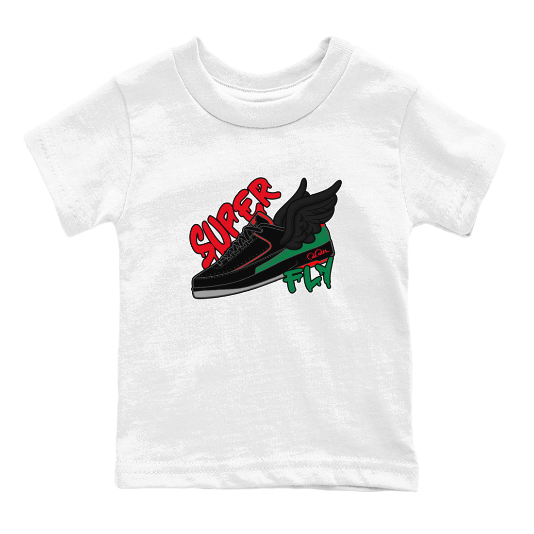 Super Fly snkmatch Tee Kids - Air Jordan 2 Christmas