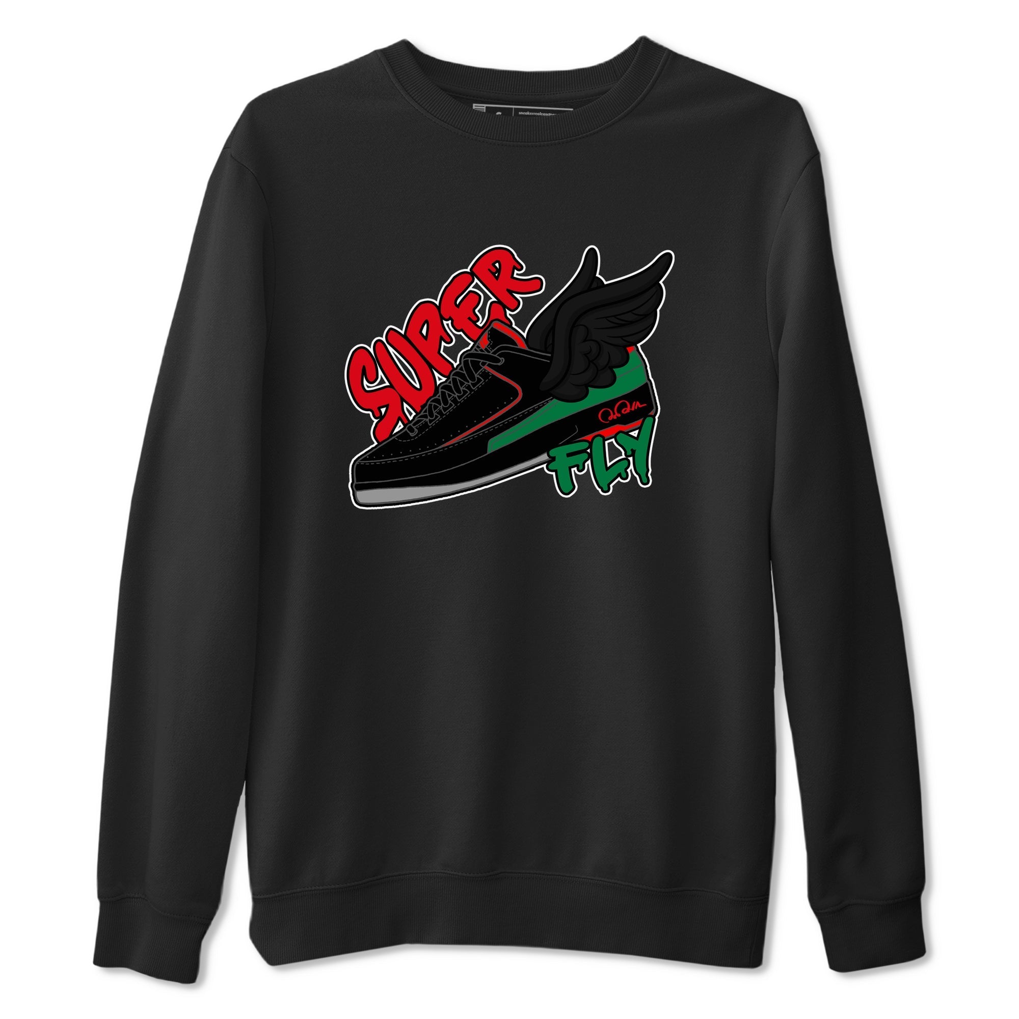 Super Fly snkmatch Tee - Air Jordan 2 Christmas