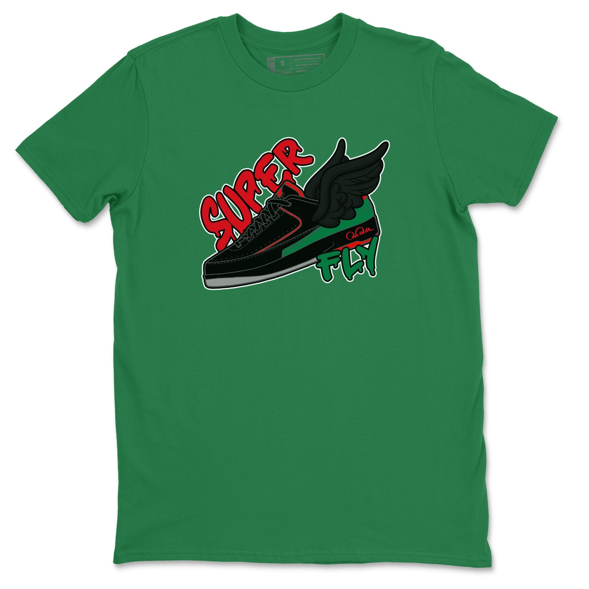 Super Fly snkmatch Tee - Air Jordan 2 Christmas