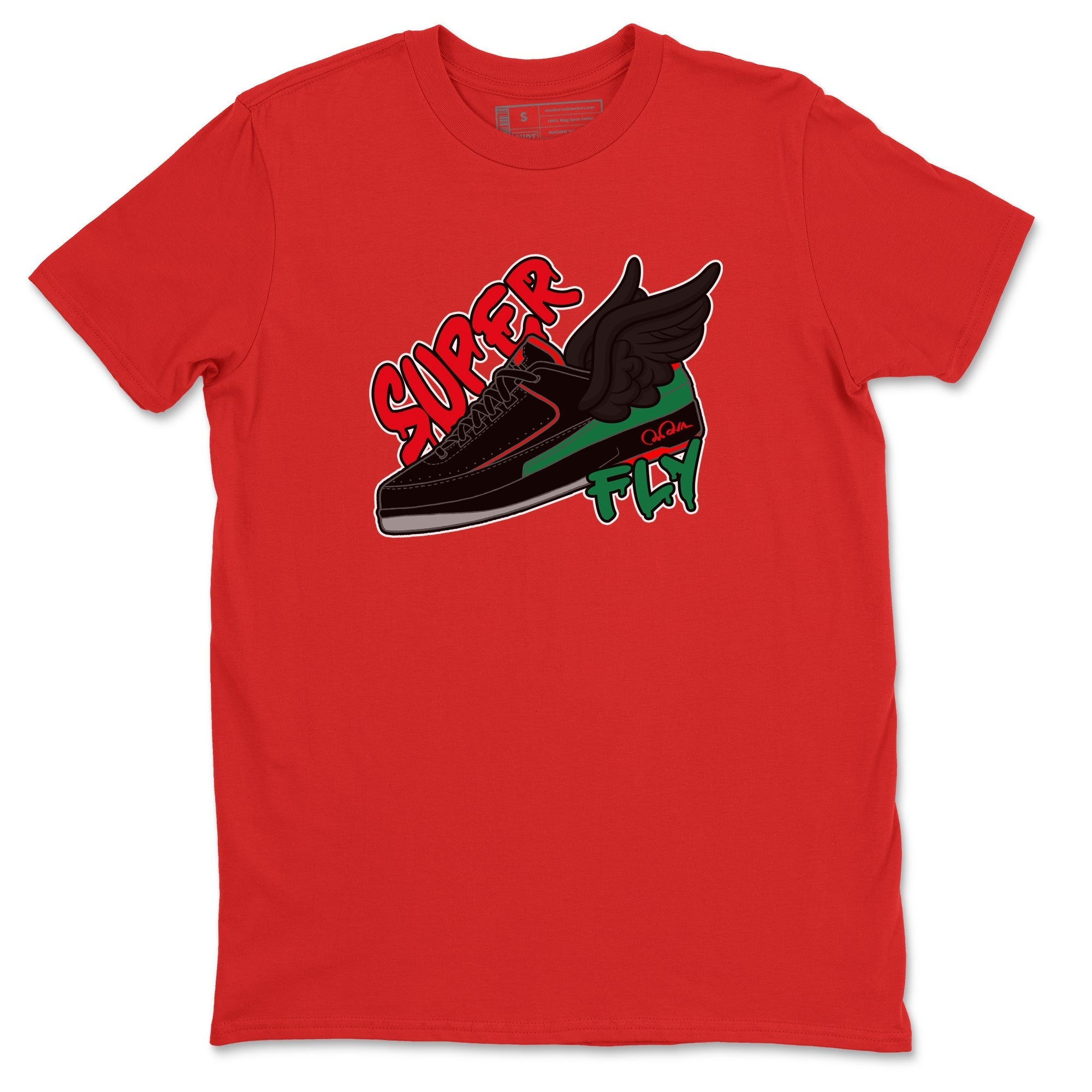 Super Fly snkmatch Tee - Air Jordan 2 Christmas