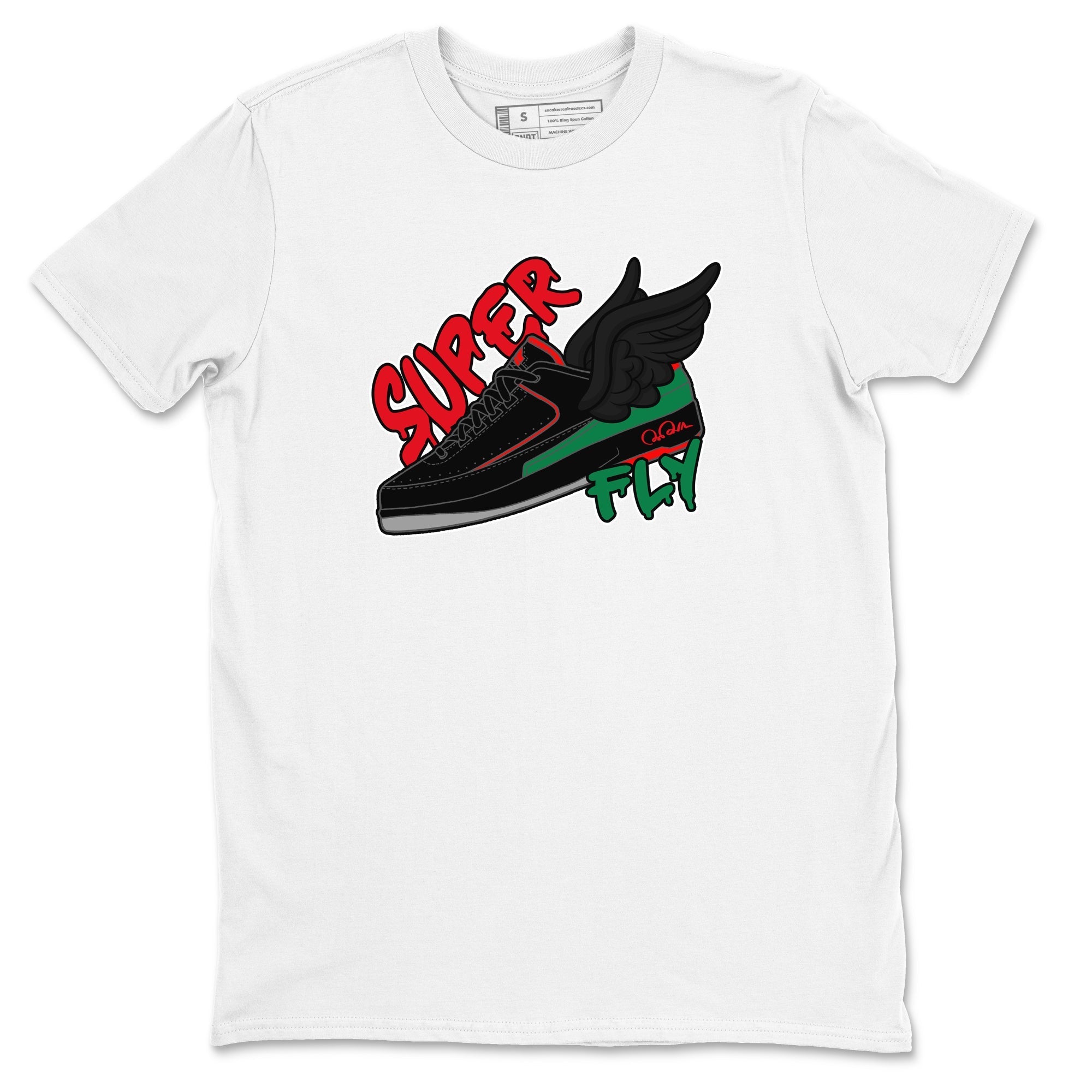 Super Fly snkmatch Tee - Air Jordan 2 Christmas