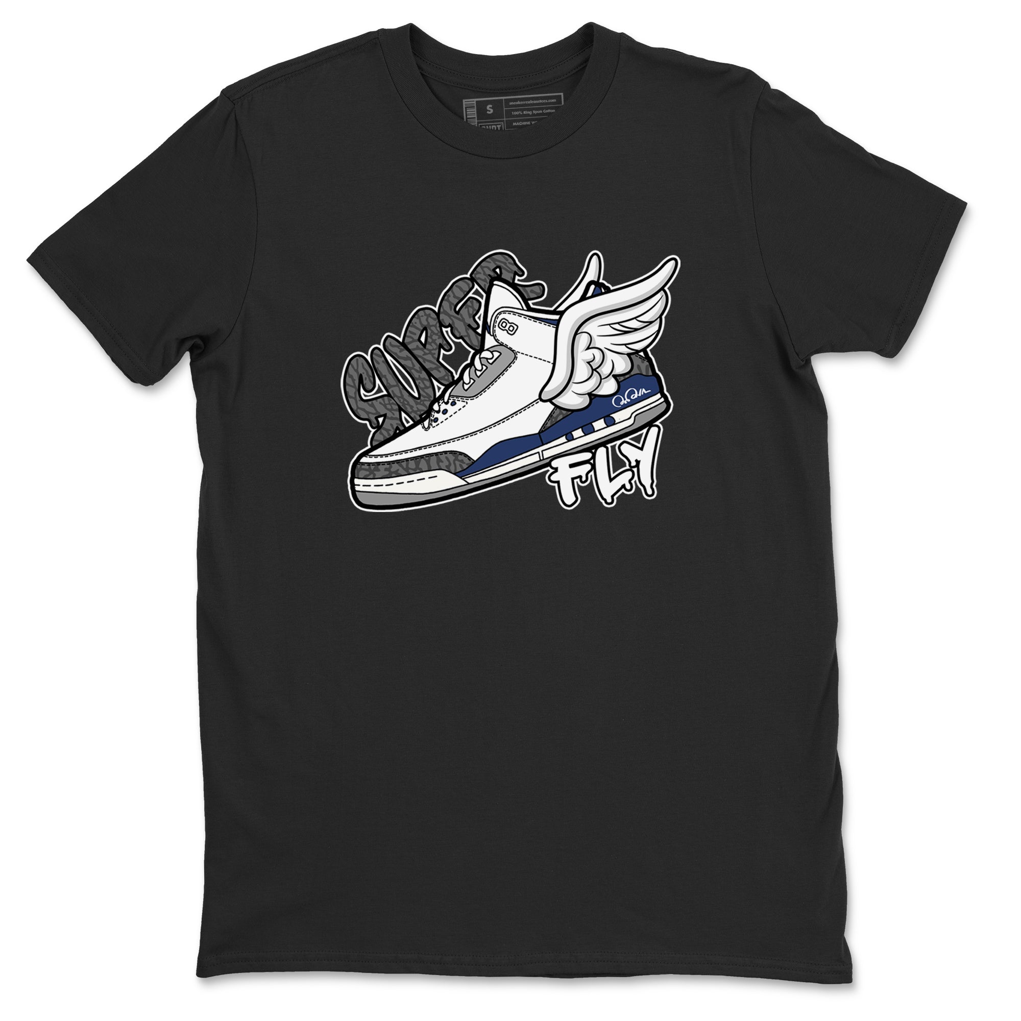 Super Fly snkmatch Tees - Air Jordan 3 Midnight Navy 2023