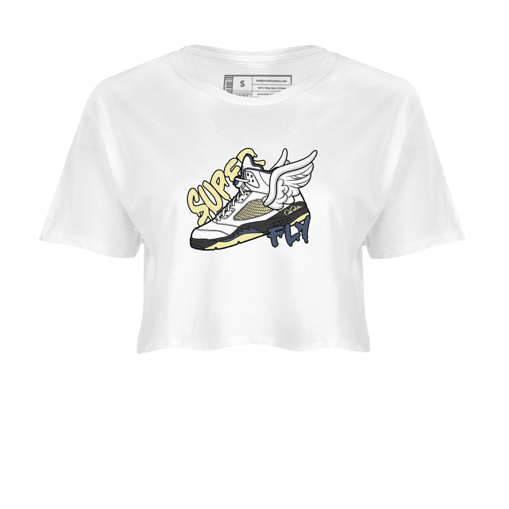 Super Fly snkmatch Women's Top - Air Jordan 5 A Ma Maniere x Photon Dust