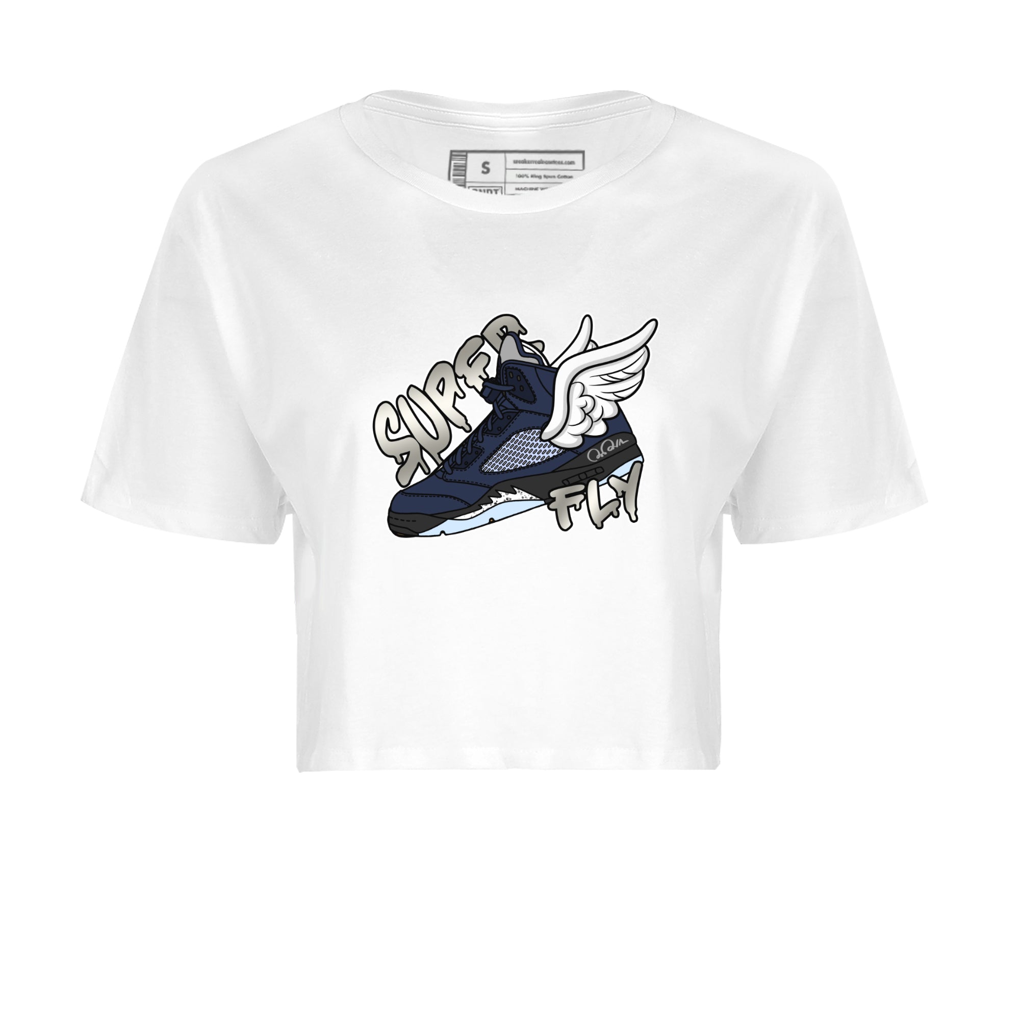 Super Fly Women's Tops - Air Jordan 5 Georgetown