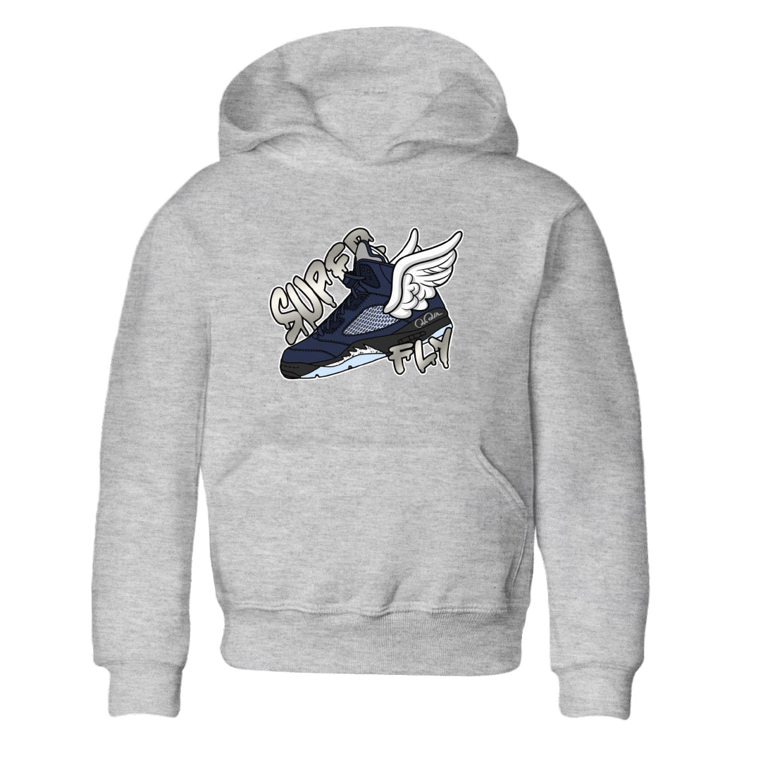 Super Fly Kids Tops - Air Jordan 5 Georgetown