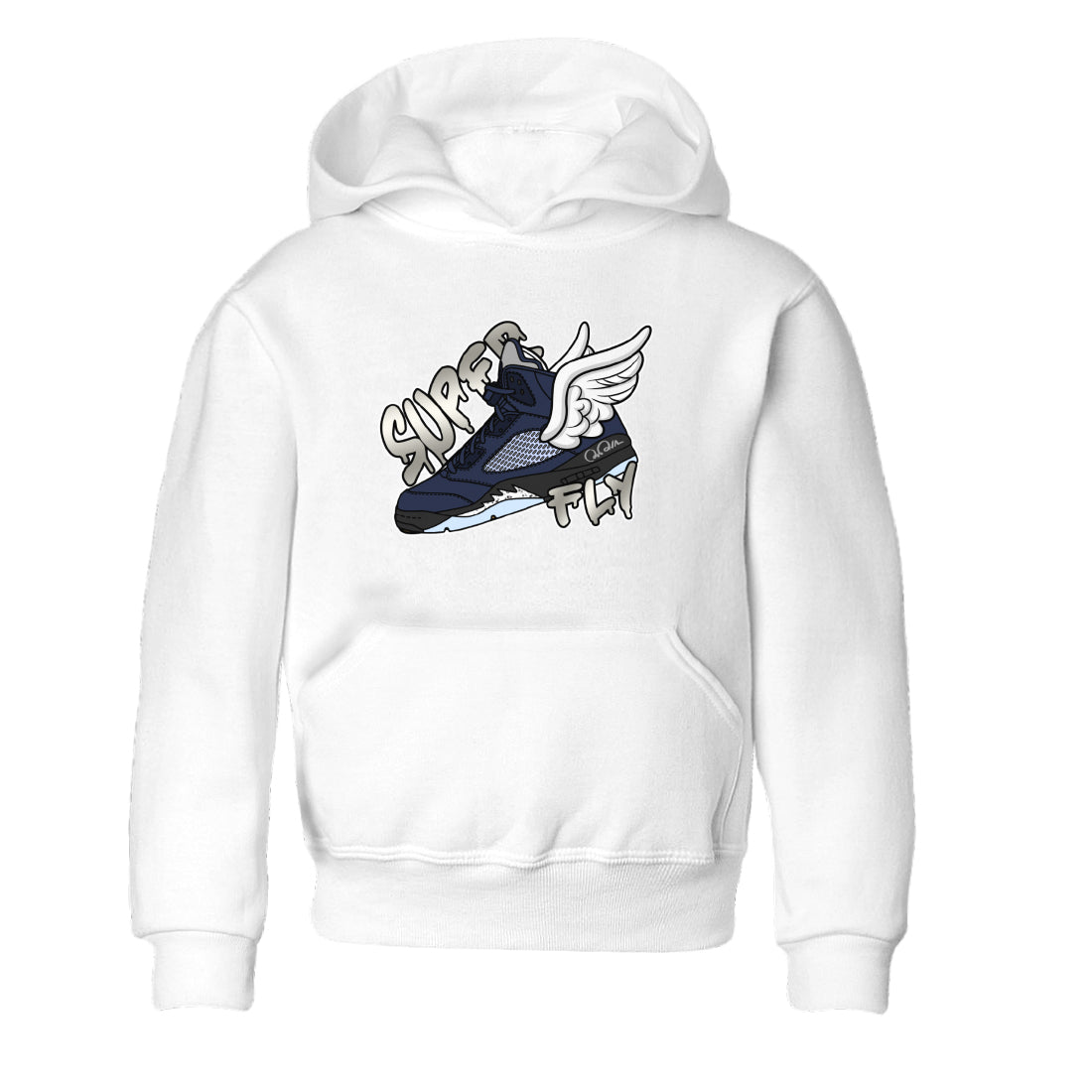 Super Fly Kids Tops - Air Jordan 5 Georgetown