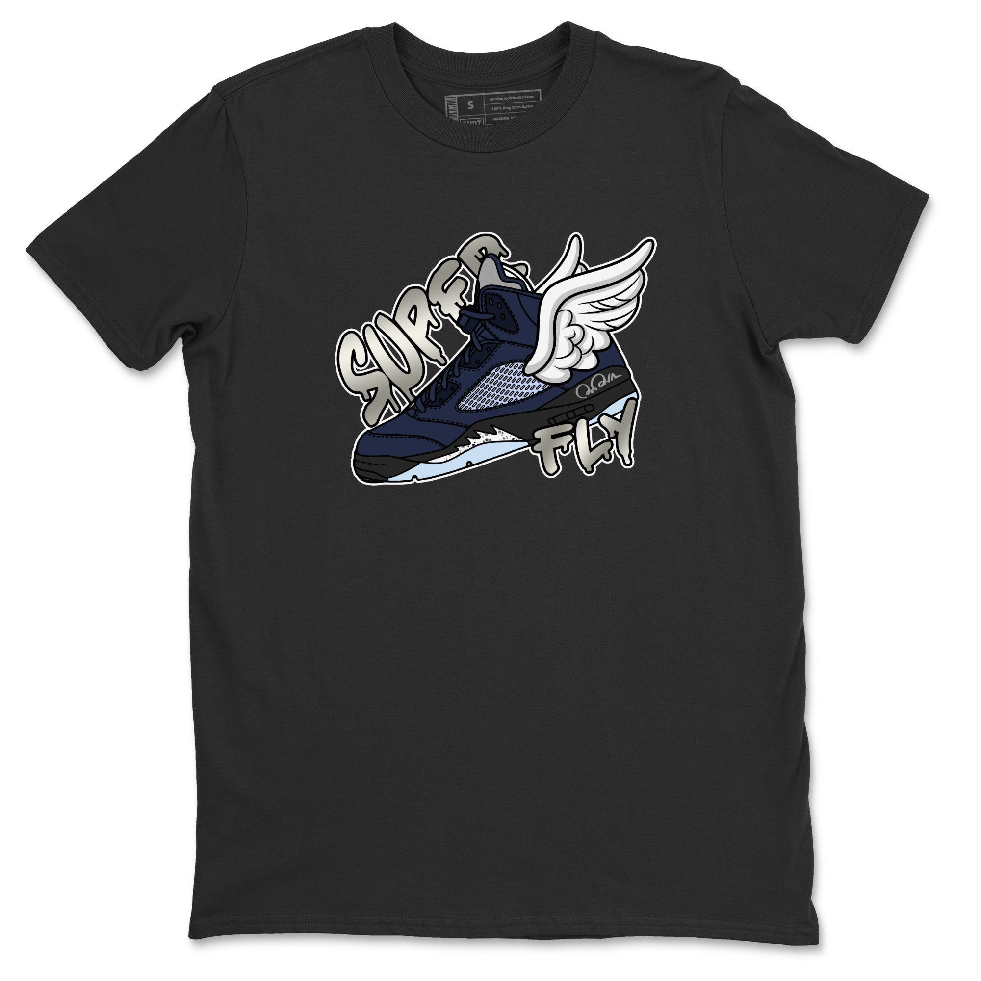 Super Fly Unisex Tops - Air Jordan 5 Georgetown