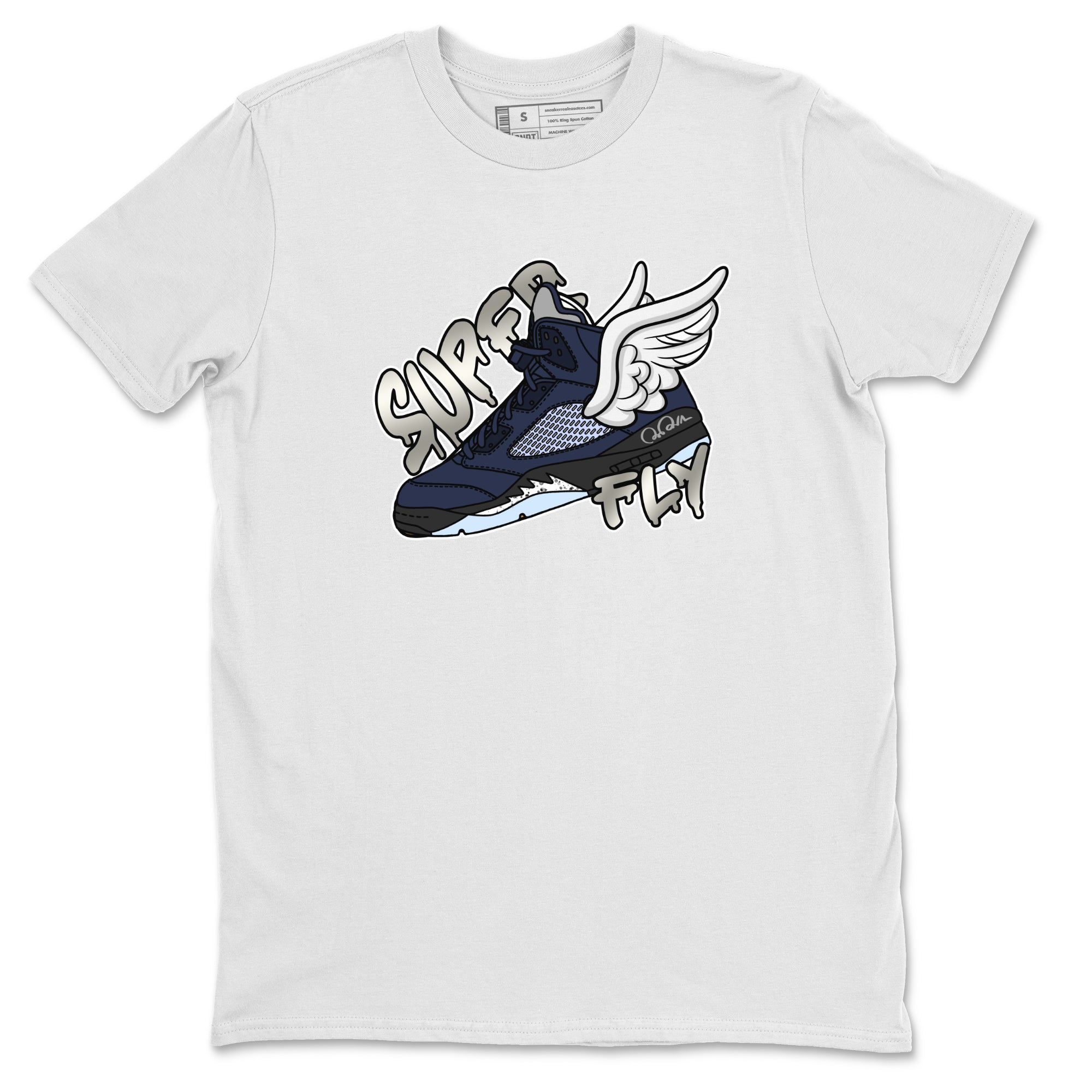 Super Fly Unisex Tops - Air Jordan 5 Georgetown