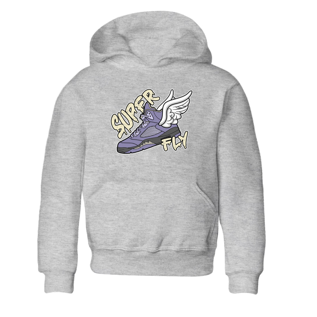 Super Fly Kids Tops - Air Jordan 5 Indigo Haze