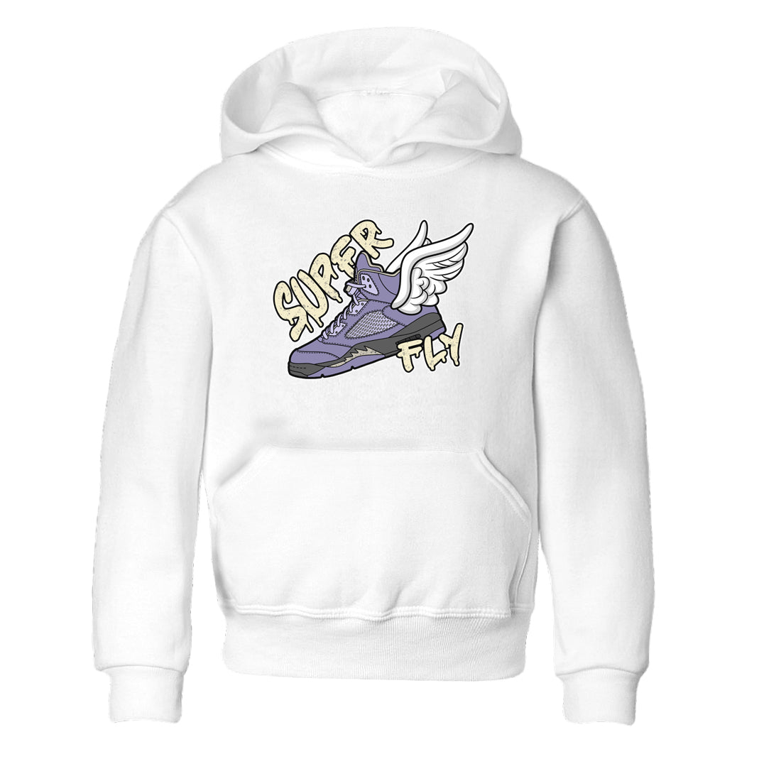 Super Fly Kids Tops - Air Jordan 5 Indigo Haze