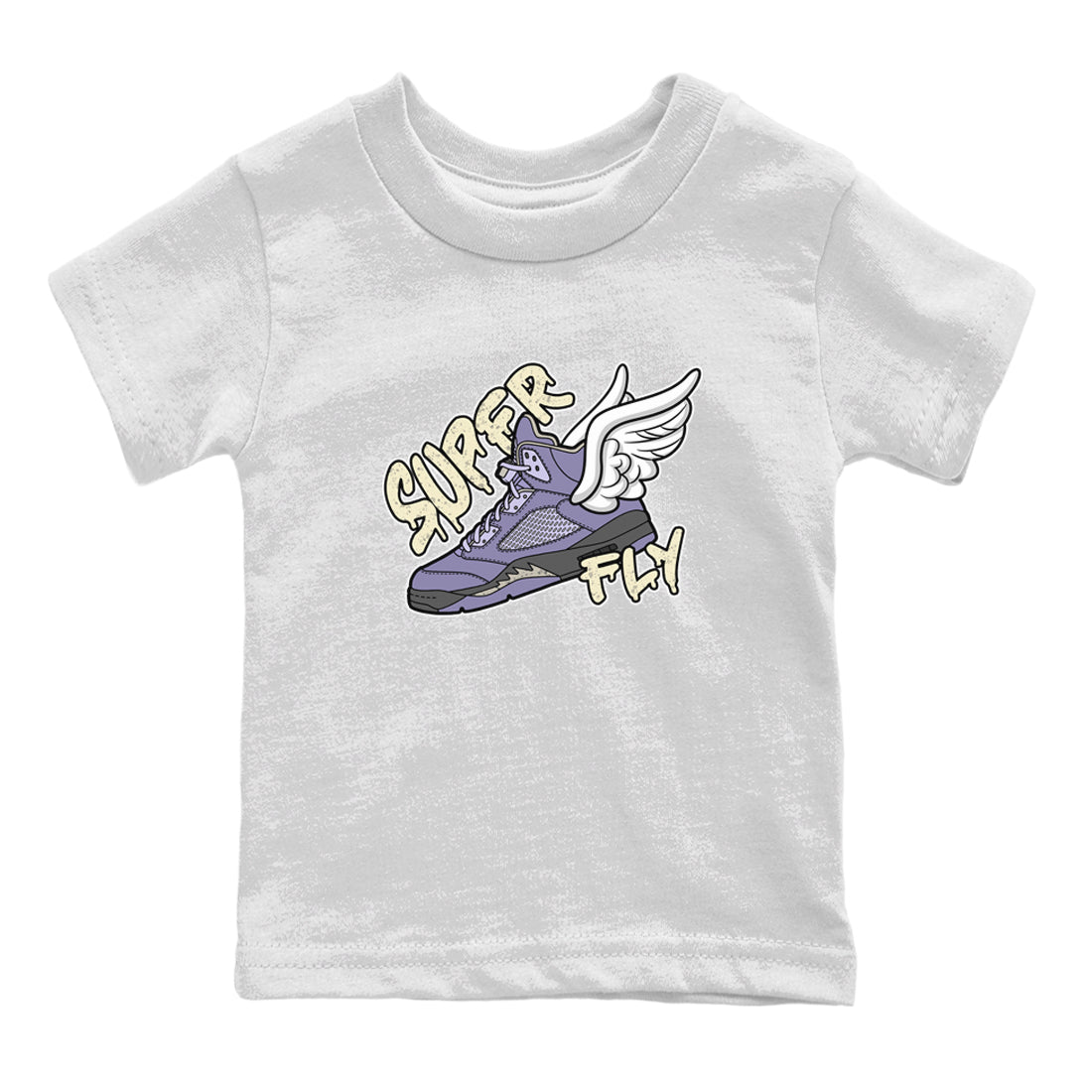 Super Fly Kids Tops - Air Jordan 5 Indigo Haze