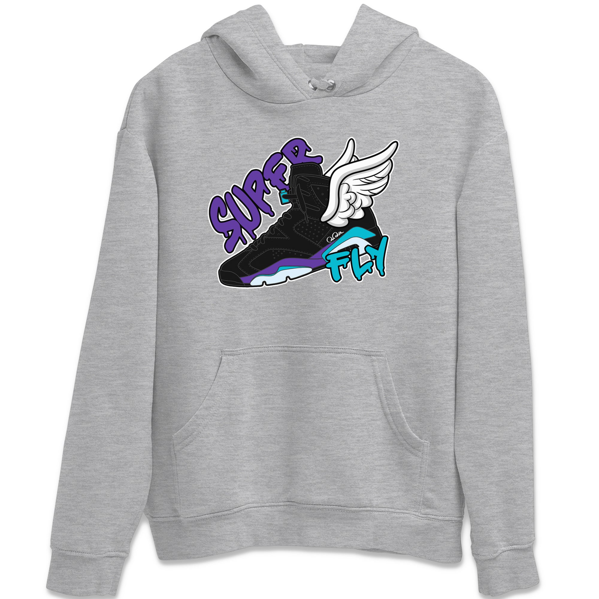 Super Fly Unisex Tops - Air Jordan 6 Aqua