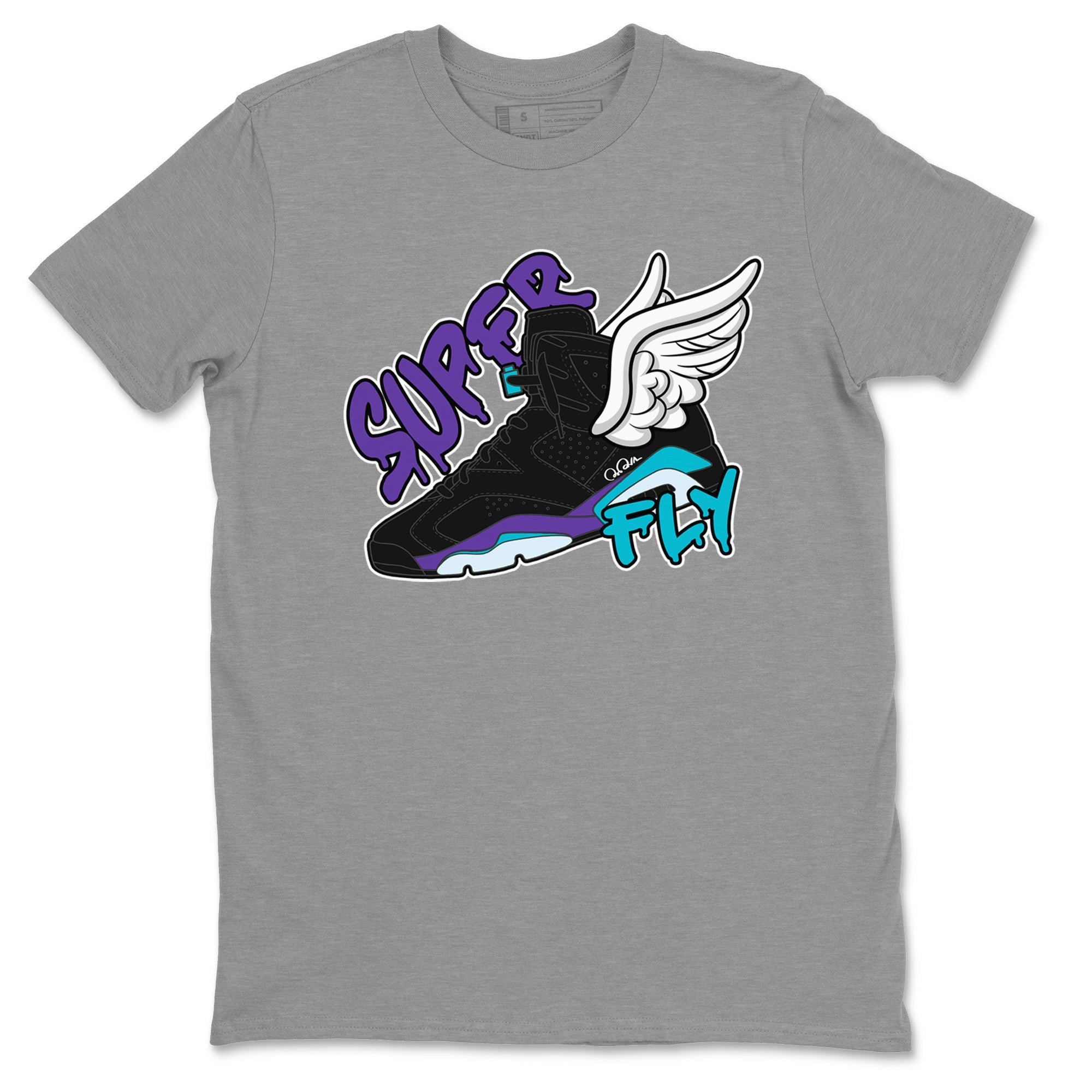 Super Fly Unisex Tops - Air Jordan 6 Aqua
