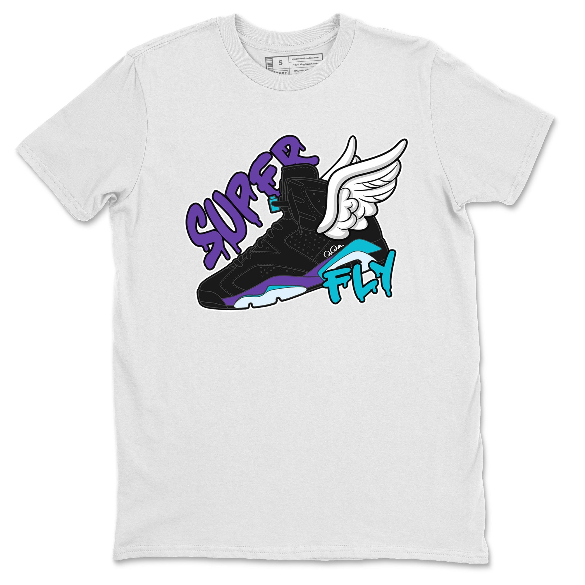 Super Fly Unisex Tops - Air Jordan 6 Aqua