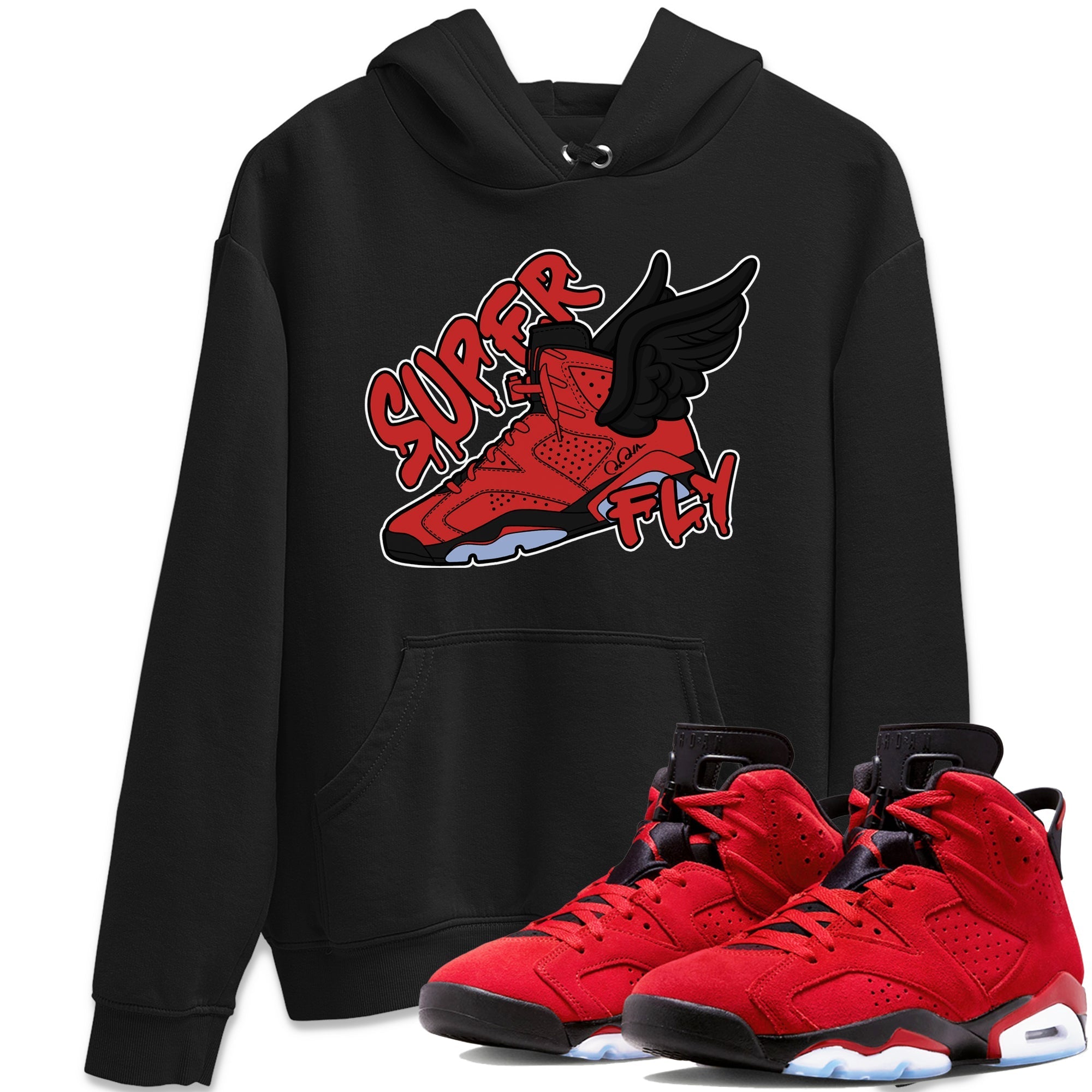 Super Fly Unisex Tops - Air Jordan 6 Toro Bravo