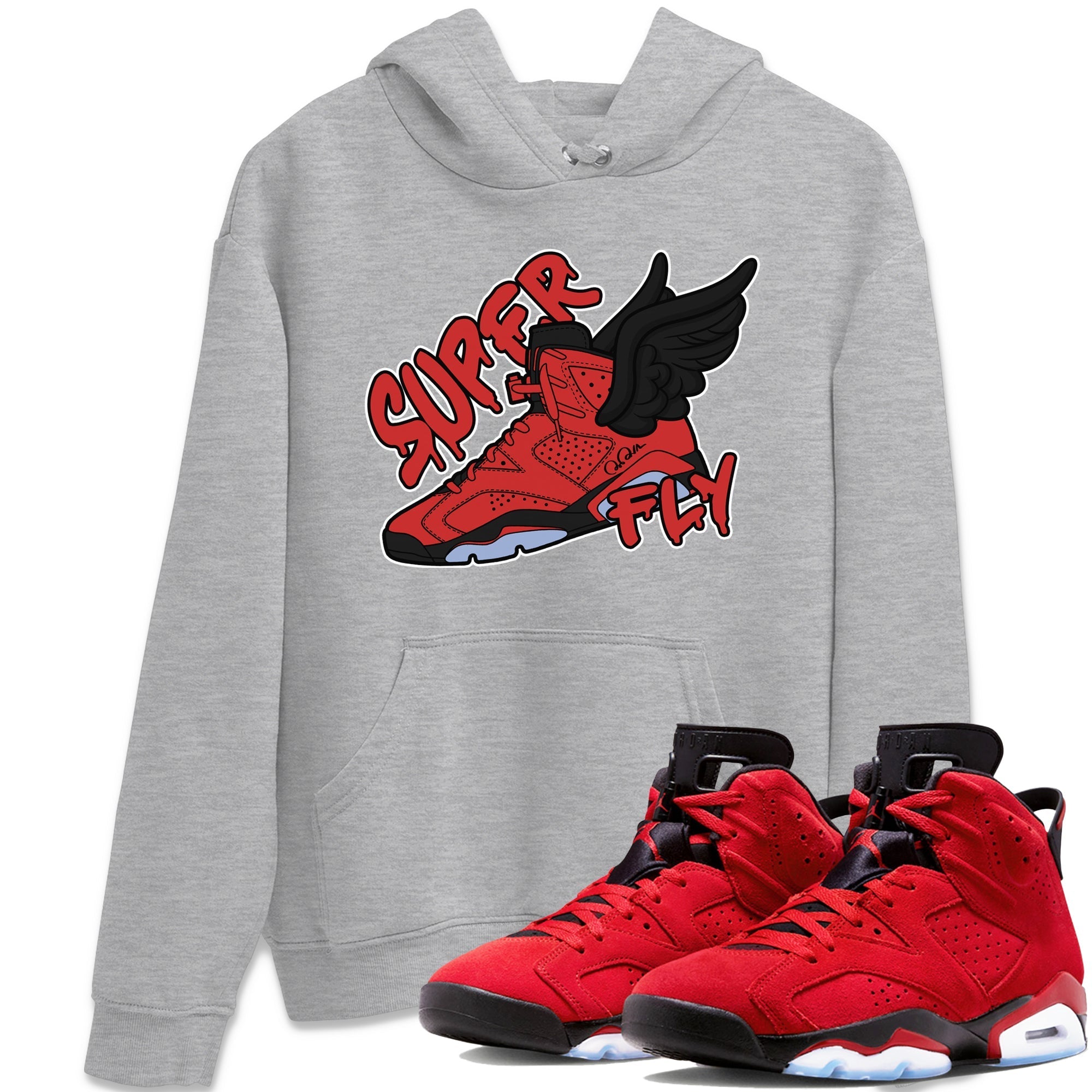 Super Fly Unisex Tops - Air Jordan 6 Toro Bravo