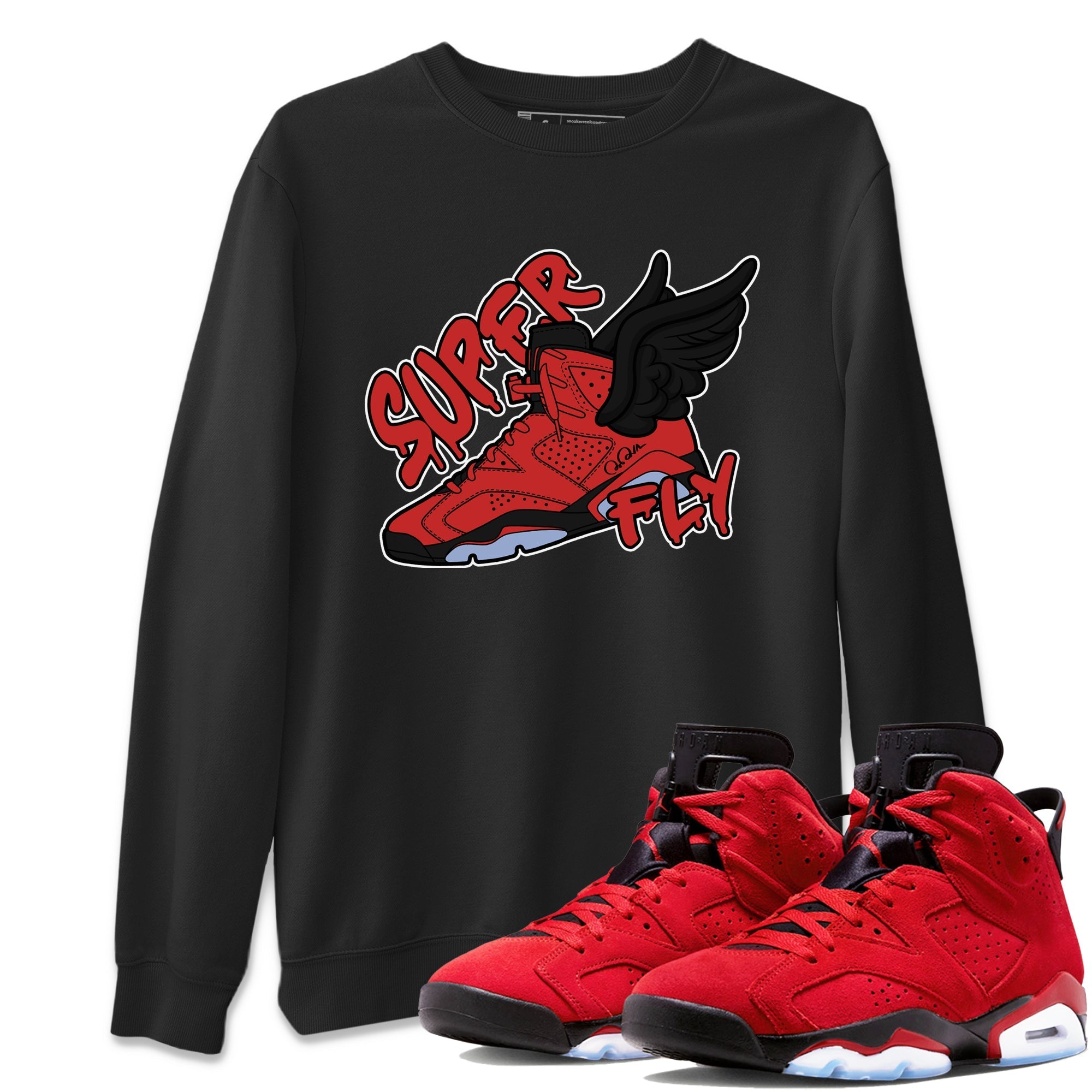 Super Fly Unisex Tops - Air Jordan 6 Toro Bravo