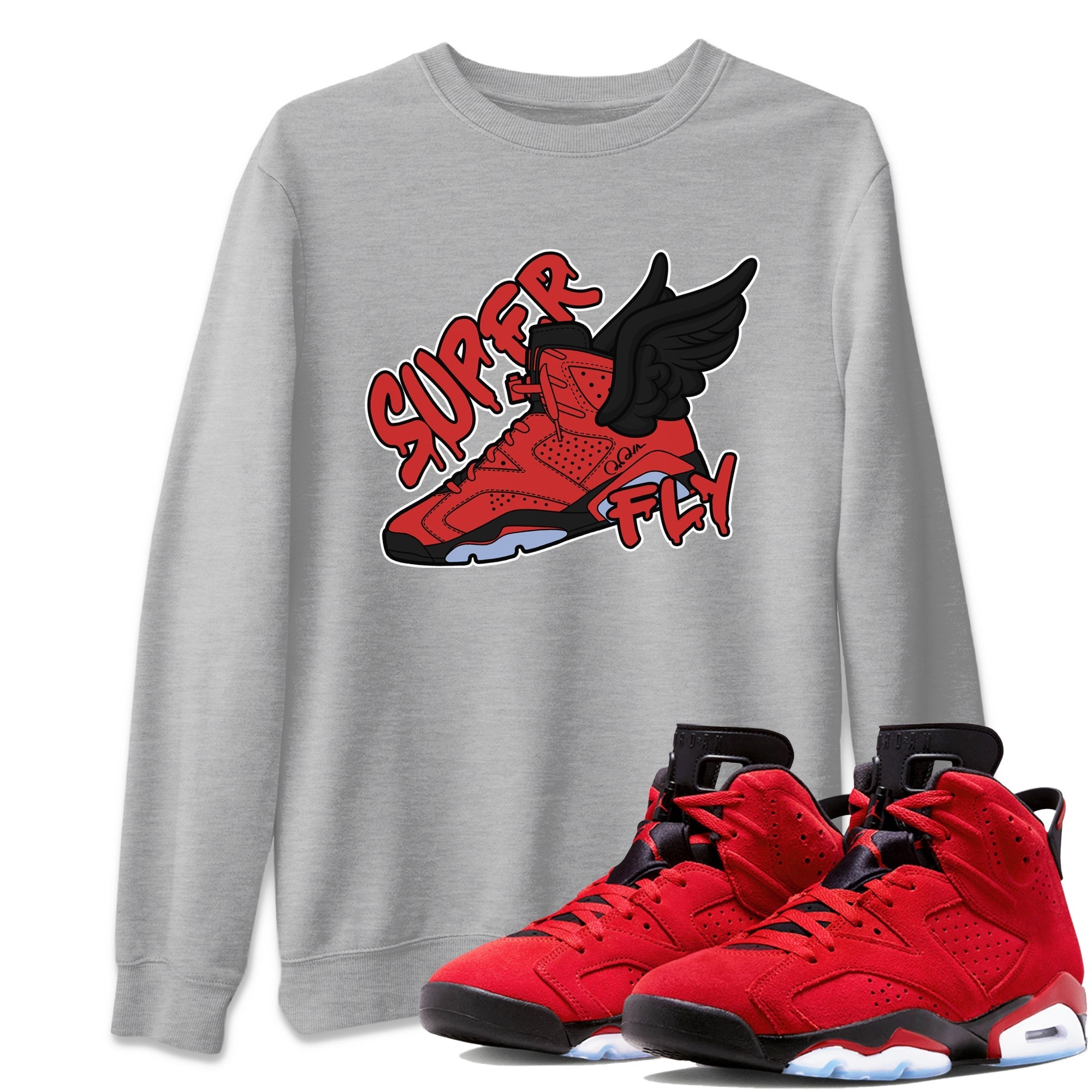 Super Fly Unisex Tops - Air Jordan 6 Toro Bravo