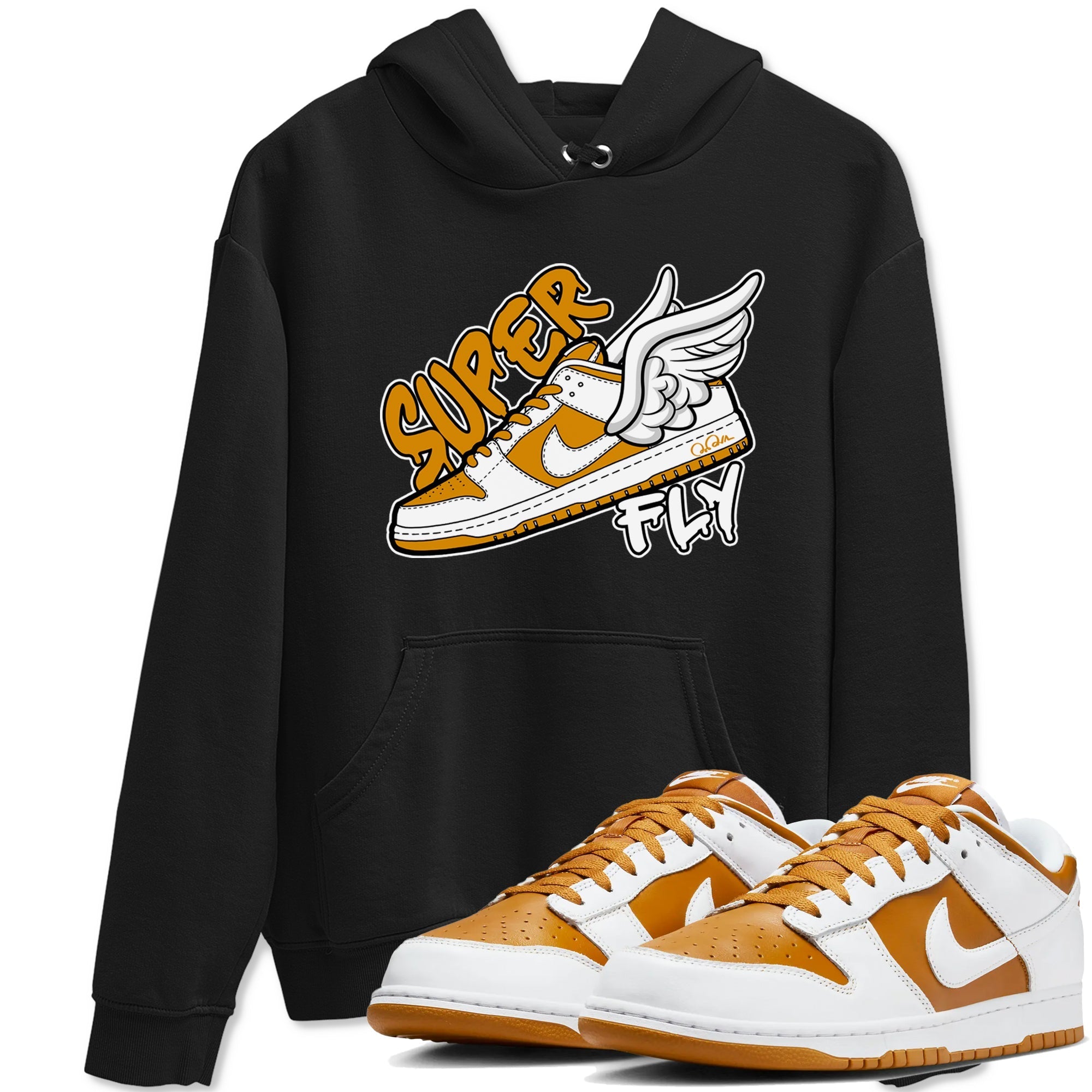 Super Fly snkmatch Tees - Dunk Dark Curry