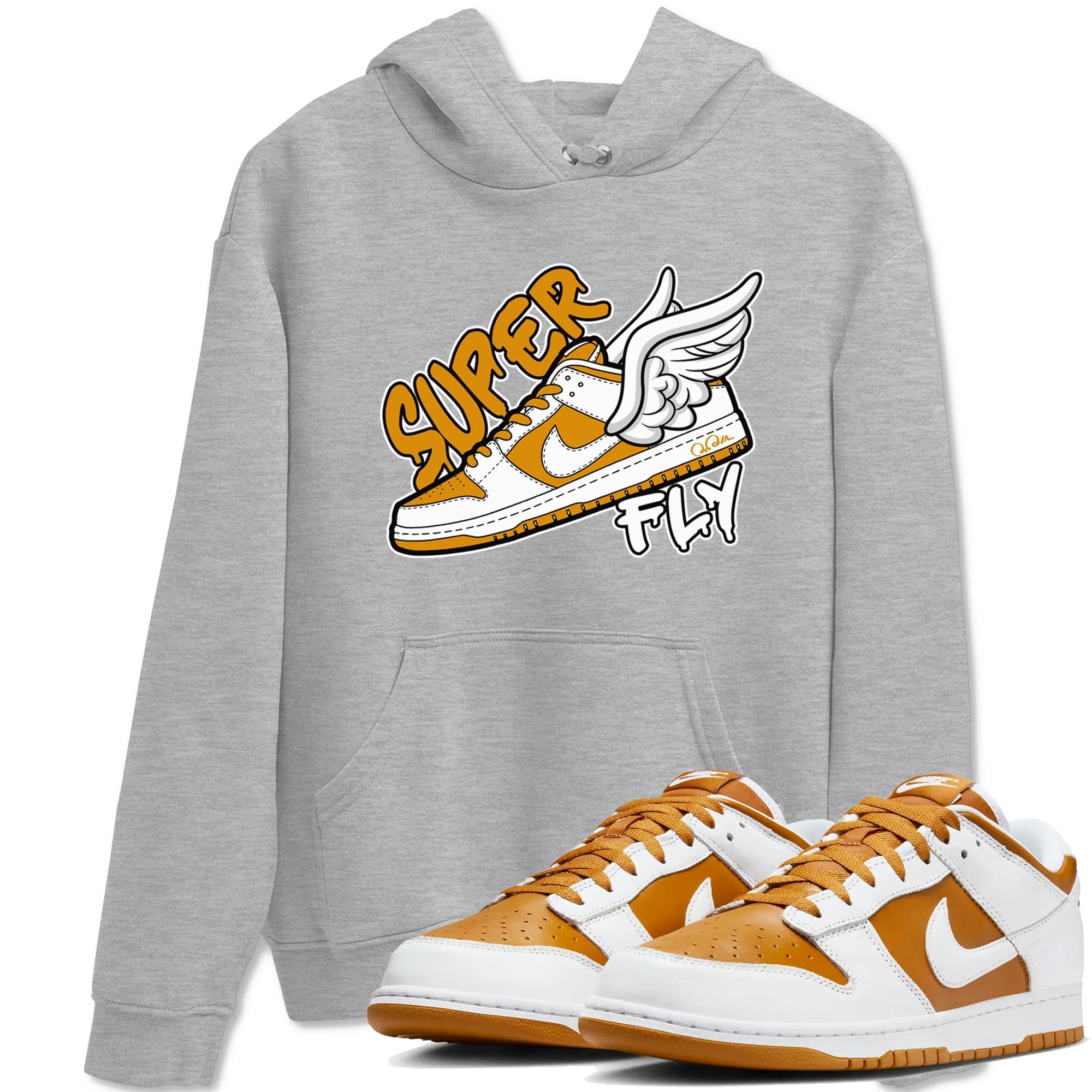 Super Fly snkmatch Tees - Dunk Dark Curry