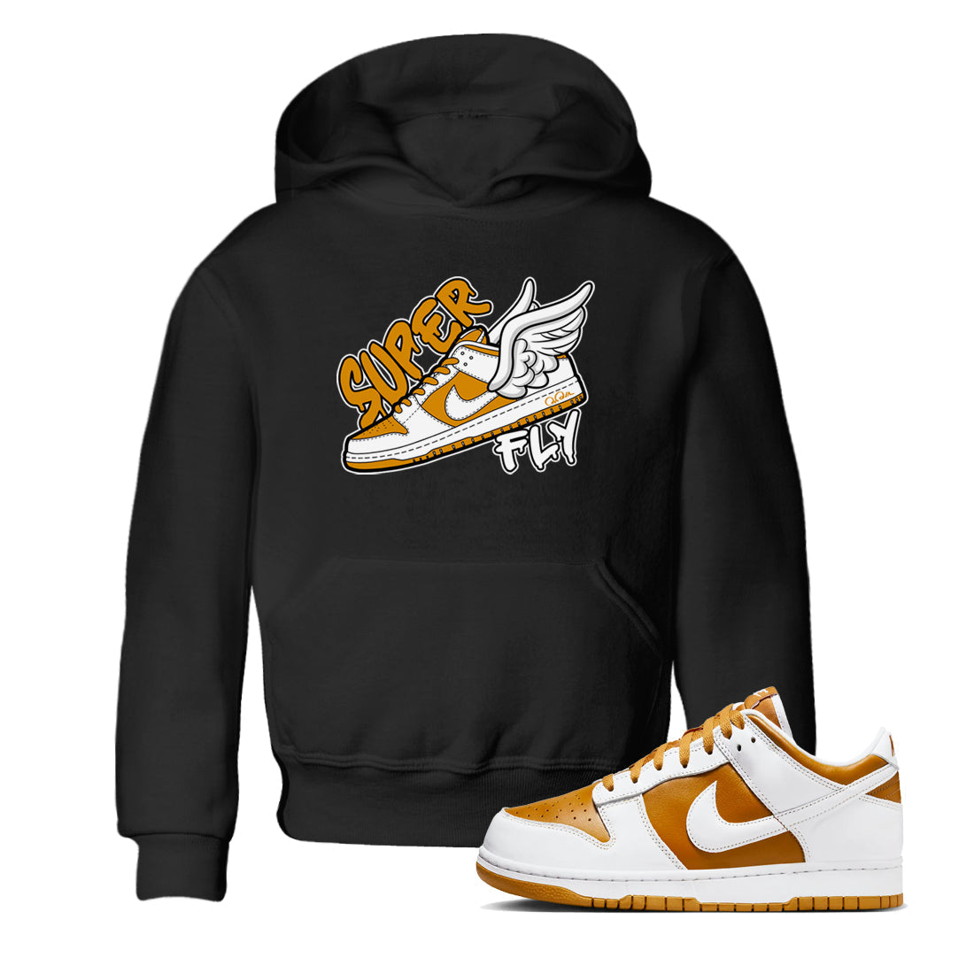 Super Fly snkmatch Tees Kids - Dunk Dark Curry