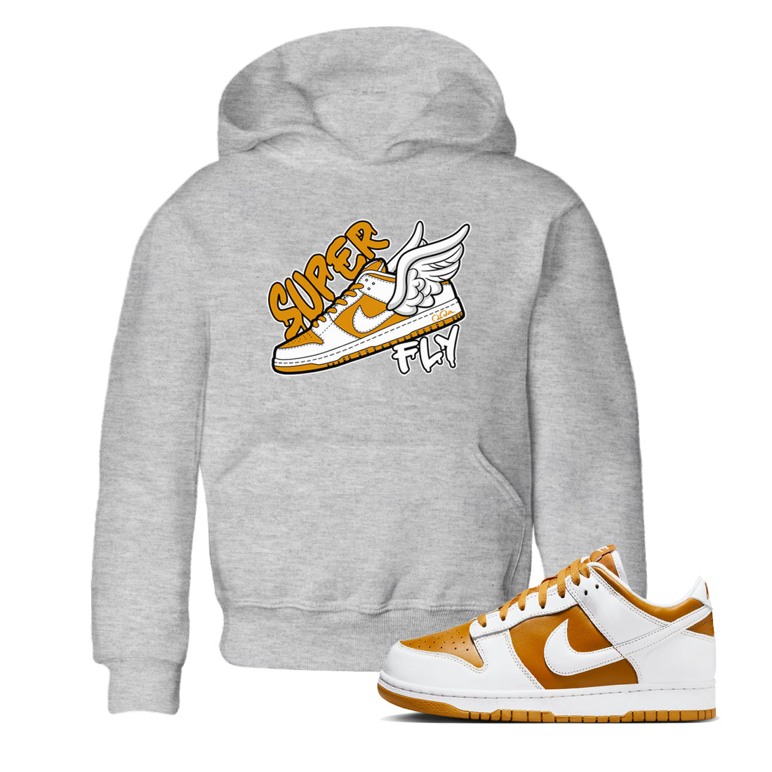Super Fly snkmatch Tees Kids - Dunk Dark Curry
