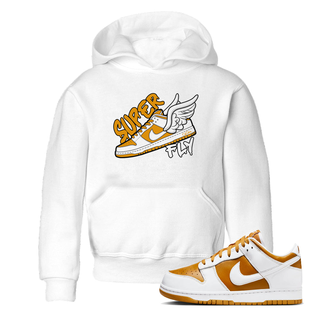 Super Fly snkmatch Tees Kids - Dunk Dark Curry