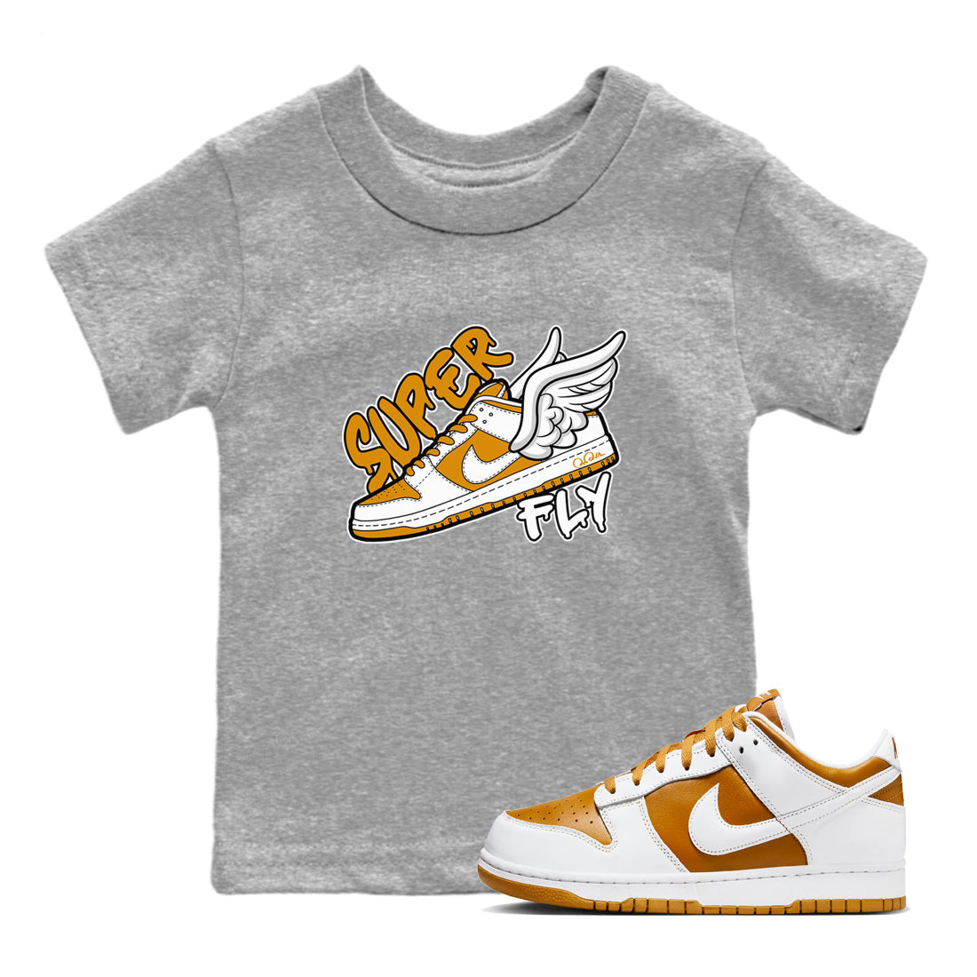 Super Fly snkmatch Tees Kids - Dunk Dark Curry