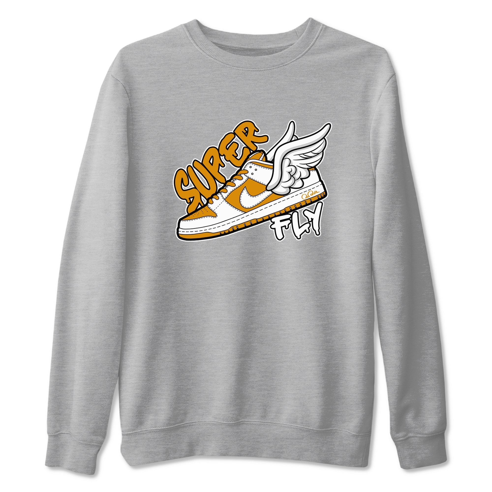 Super Fly snkmatch Tees - Dunk Dark Curry