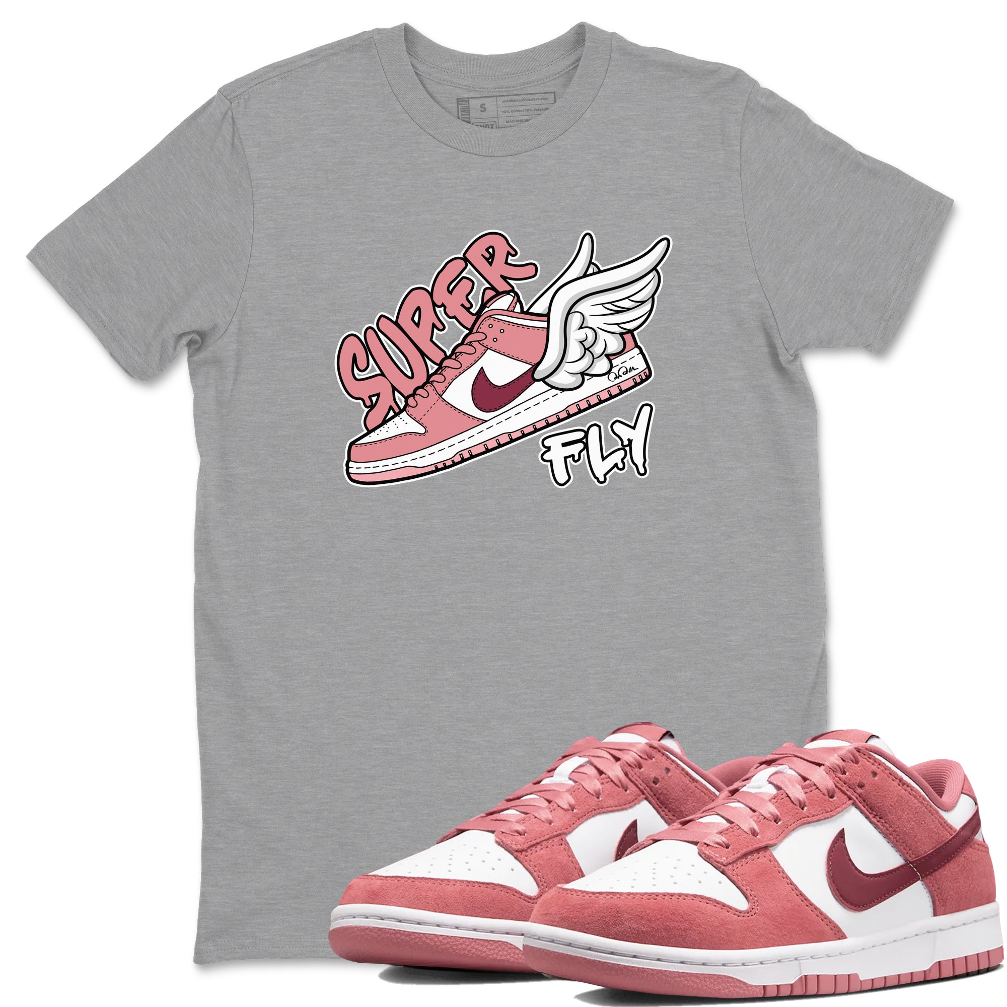 Super Fly snkmatch Tee - Dunk Valentines Day 2024