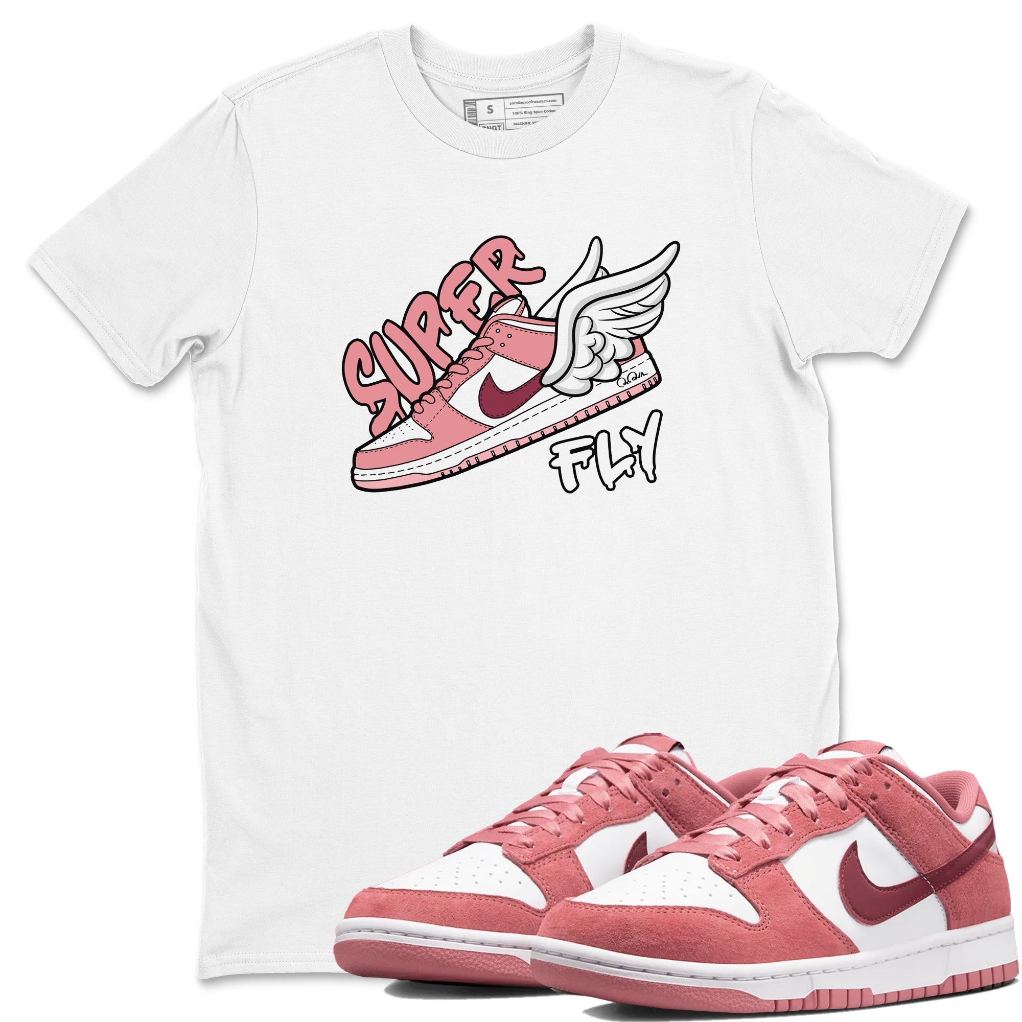 Super Fly snkmatch Tee - Dunk Valentines Day 2024