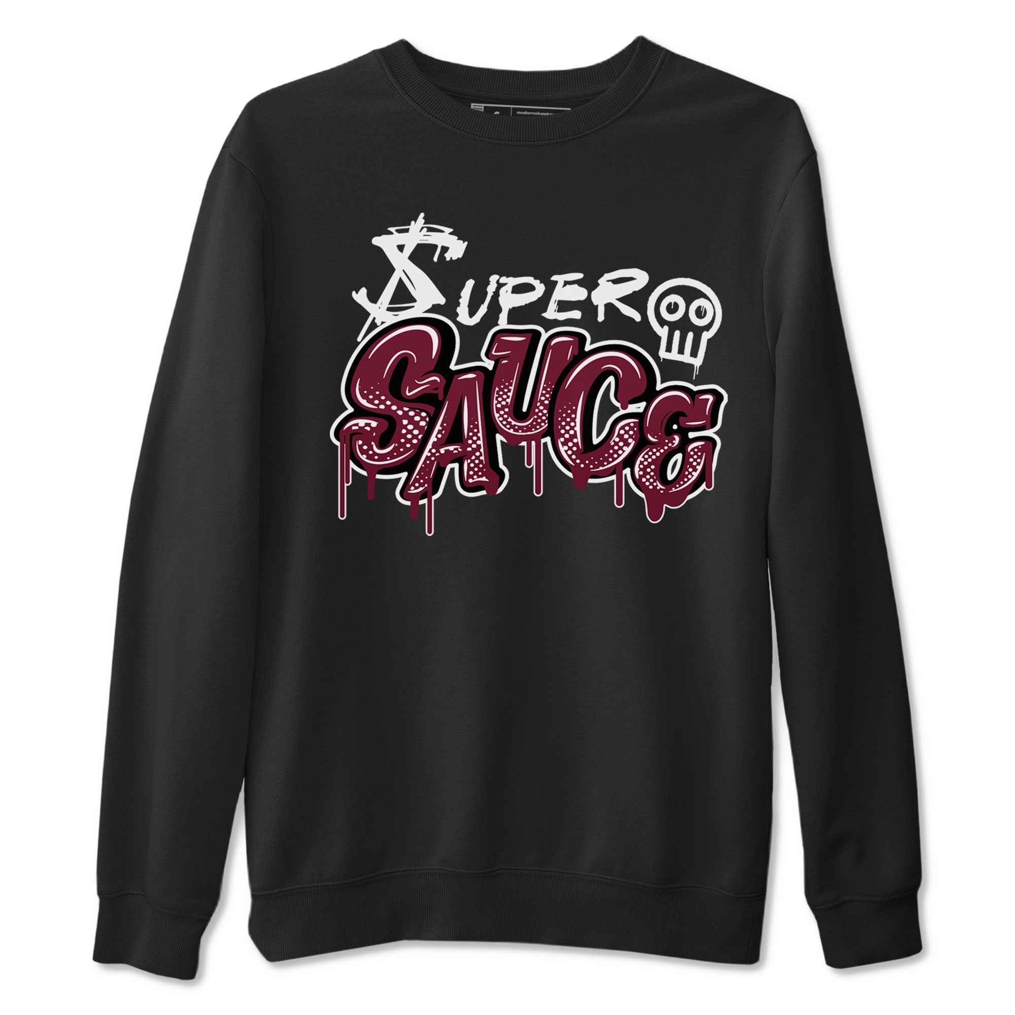 Super Sauce snkmatch Tees - Air Jordan 1 Metallic Burgundy