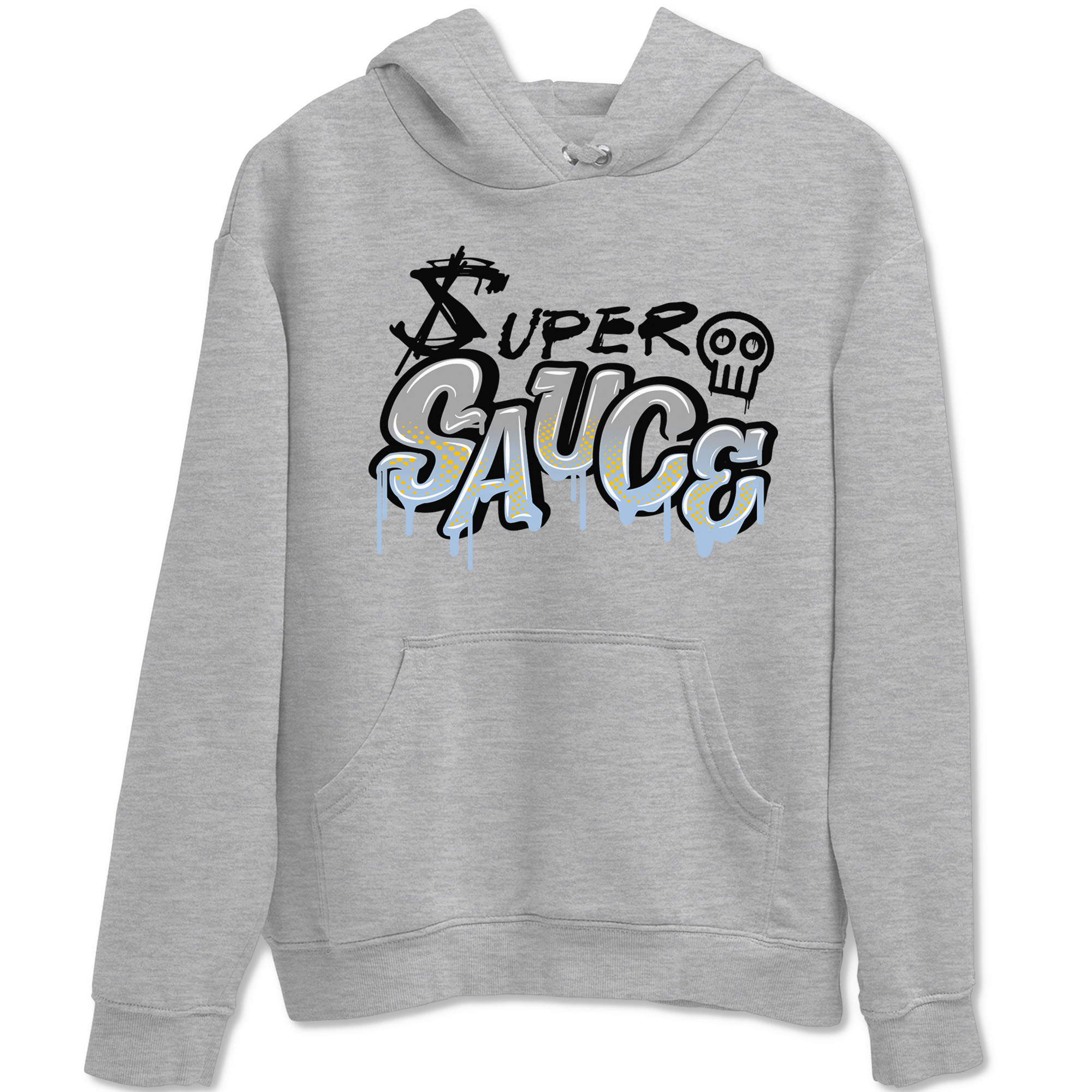 Super Sauce snkmatch Tees - Air Jordan 13 Blue Grey