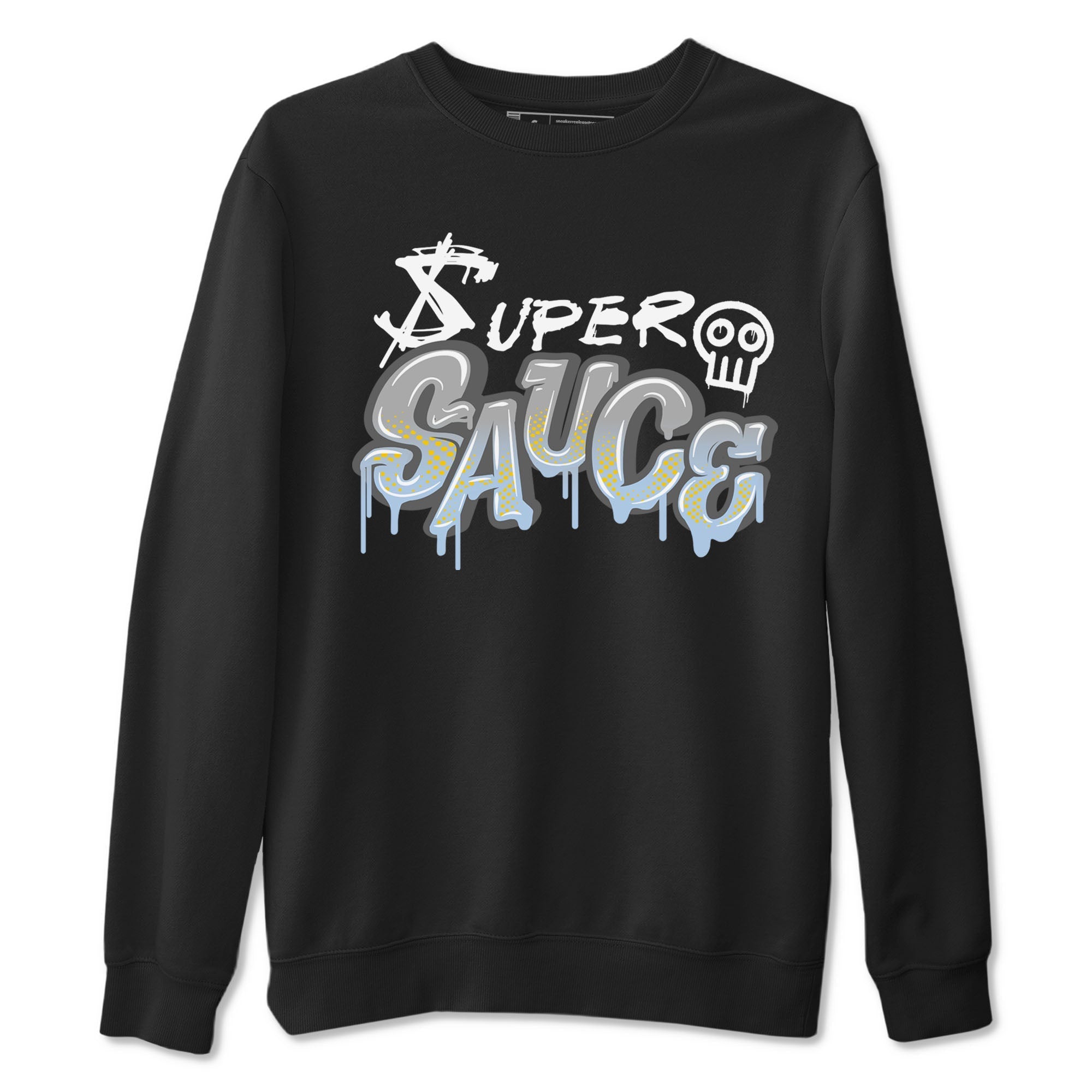 Super Sauce snkmatch Tees - Air Jordan 13 Blue Grey